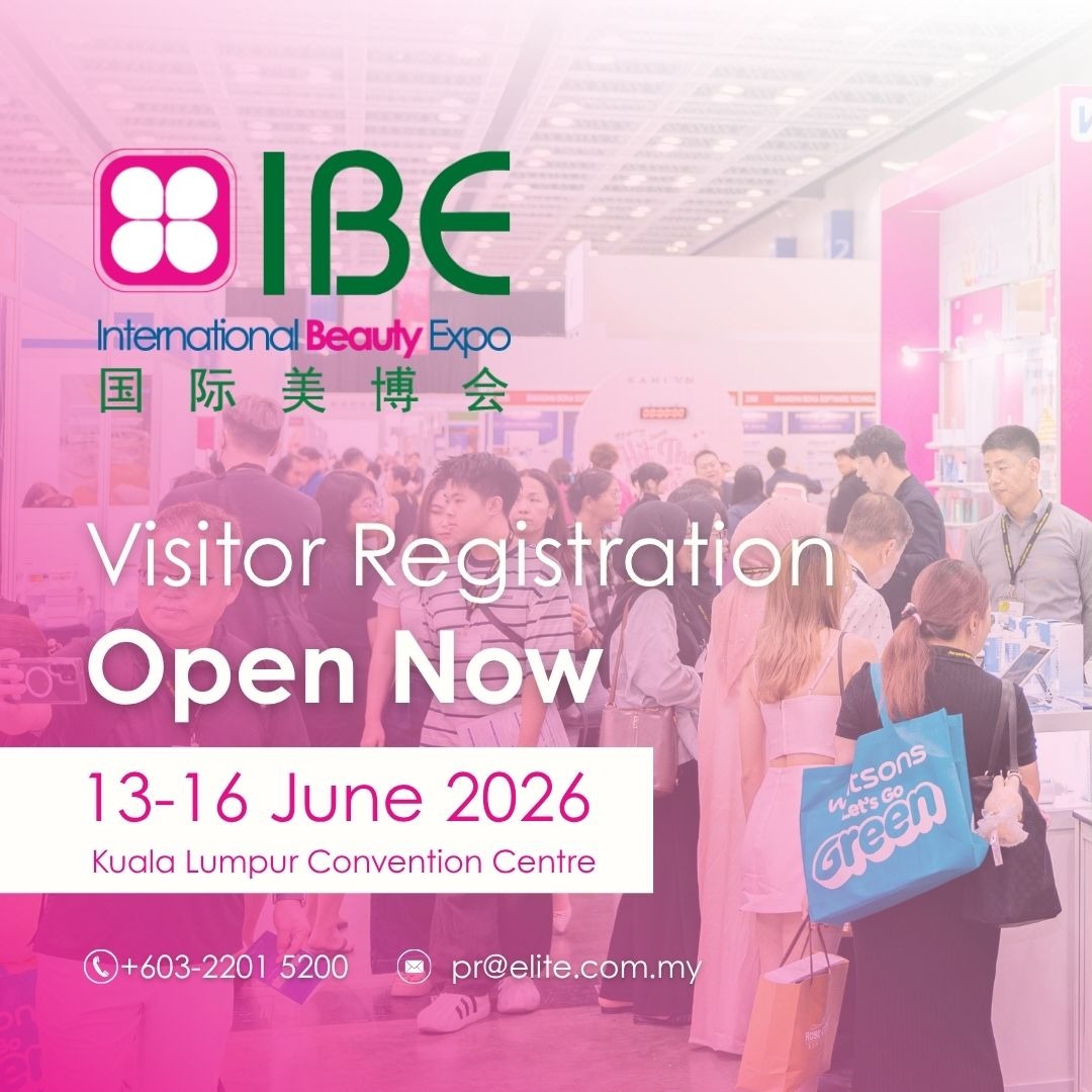IBE International Beauty Expo Facebook ad: Visitor Registration is NOW OPEN!