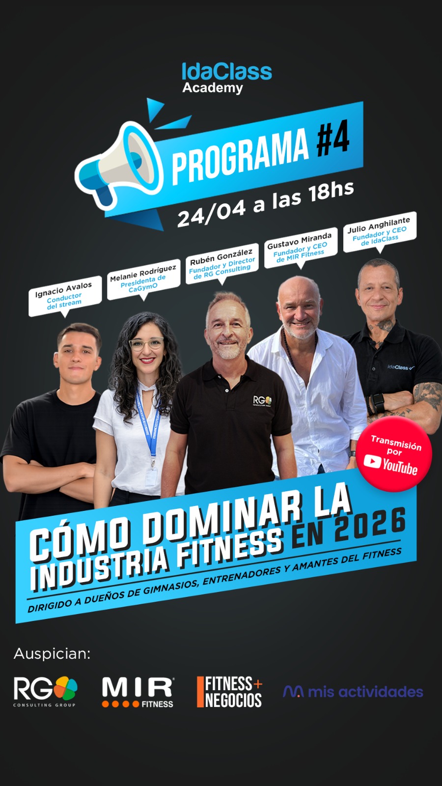 IdaClass Argentina Facebook ad from Apr 18, 2026