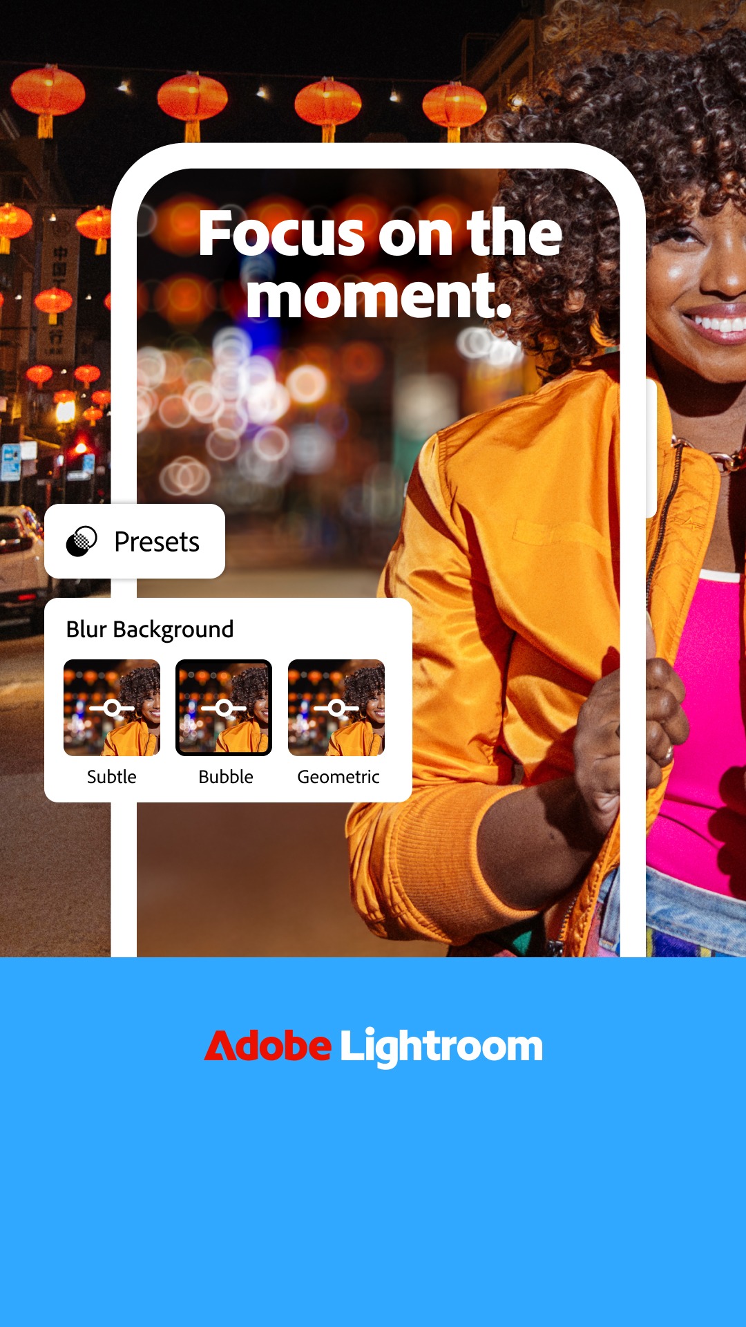 Adobe Lightroom Facebook ad