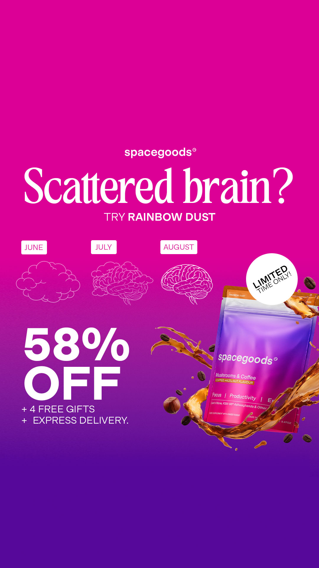 Spacegoods Facebook ad