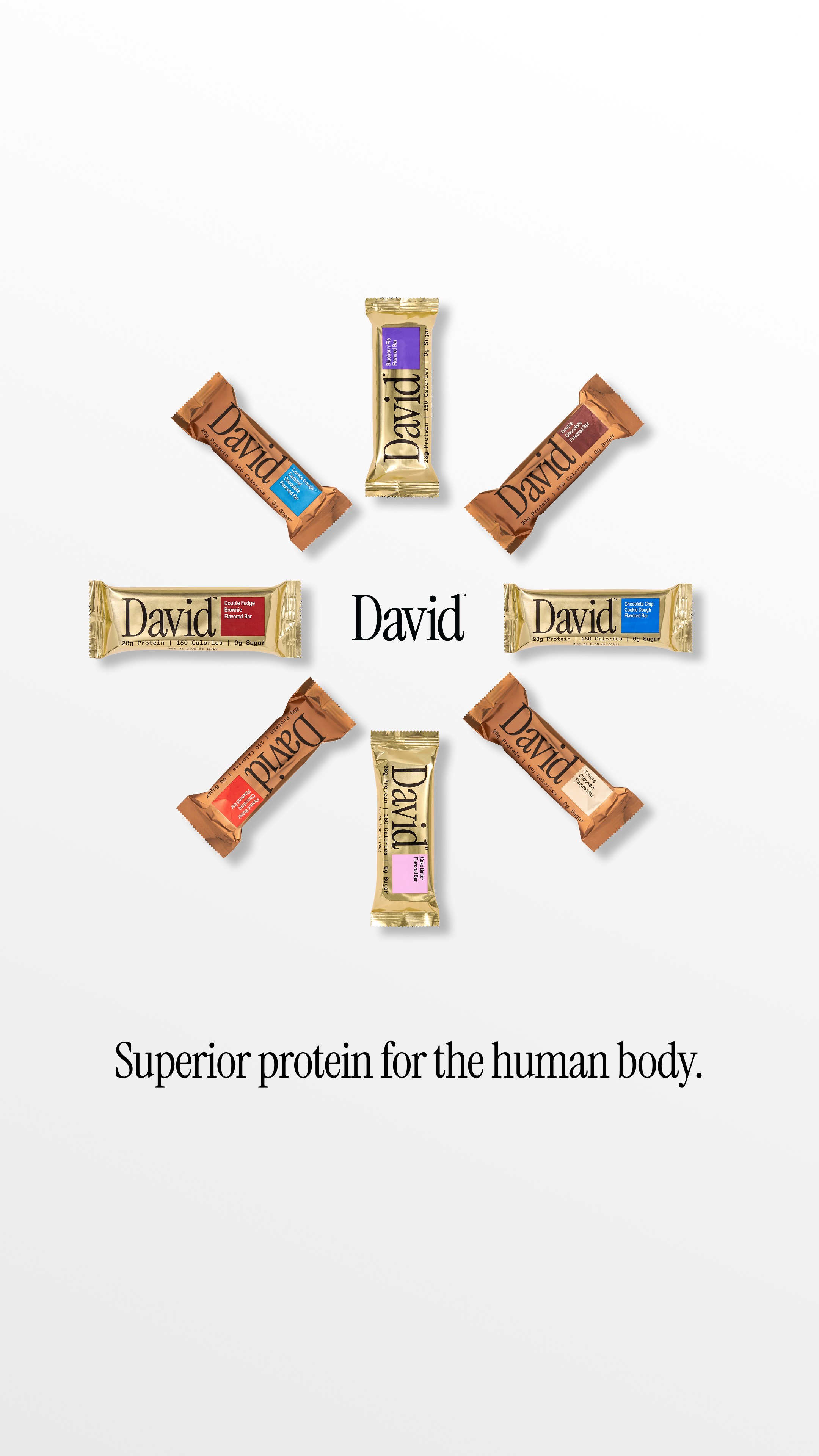 David Protein Facebook ad