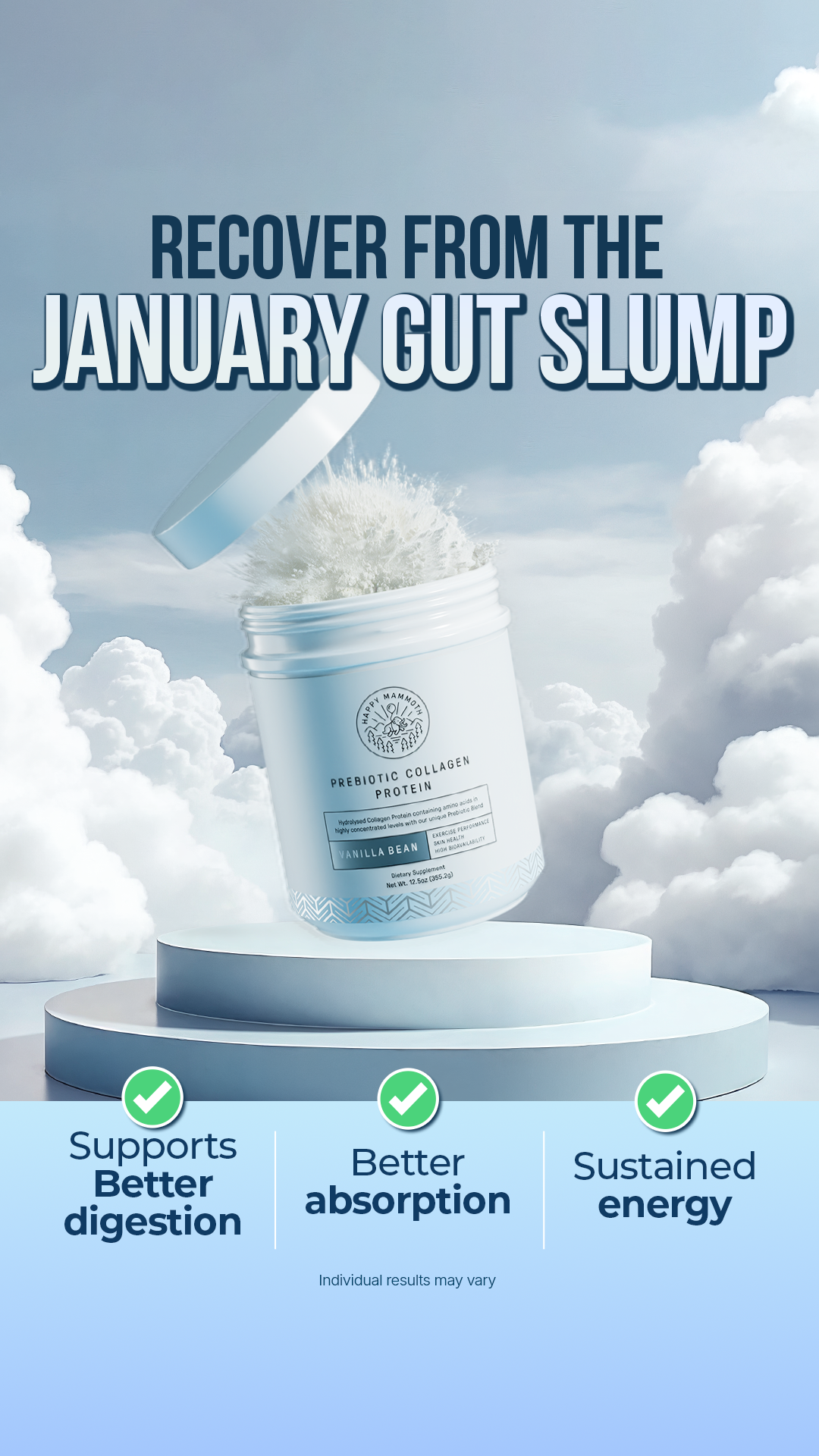 Happy Mammoth Facebook ad