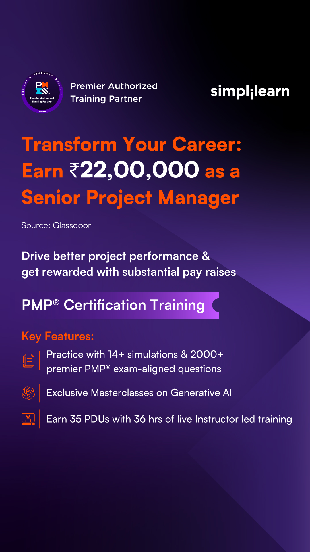 Simplilearn Facebook ad
