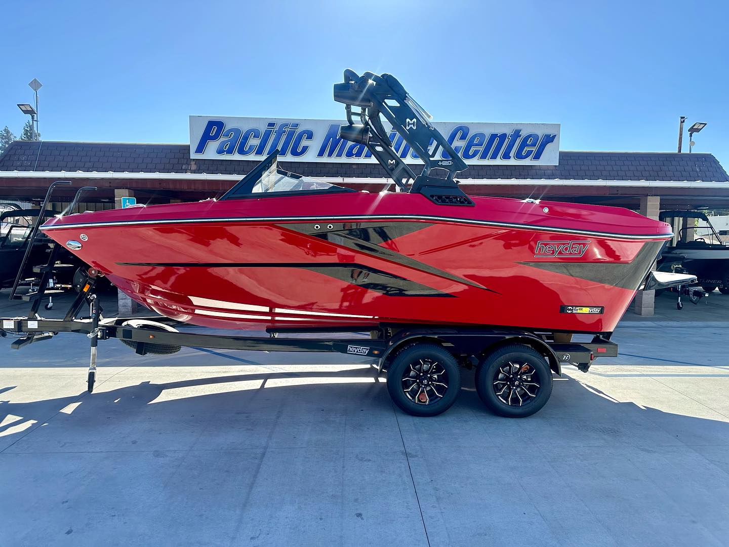 Pacific Marine Center Facebook ad: On sale $85,995 plus tax and fees!