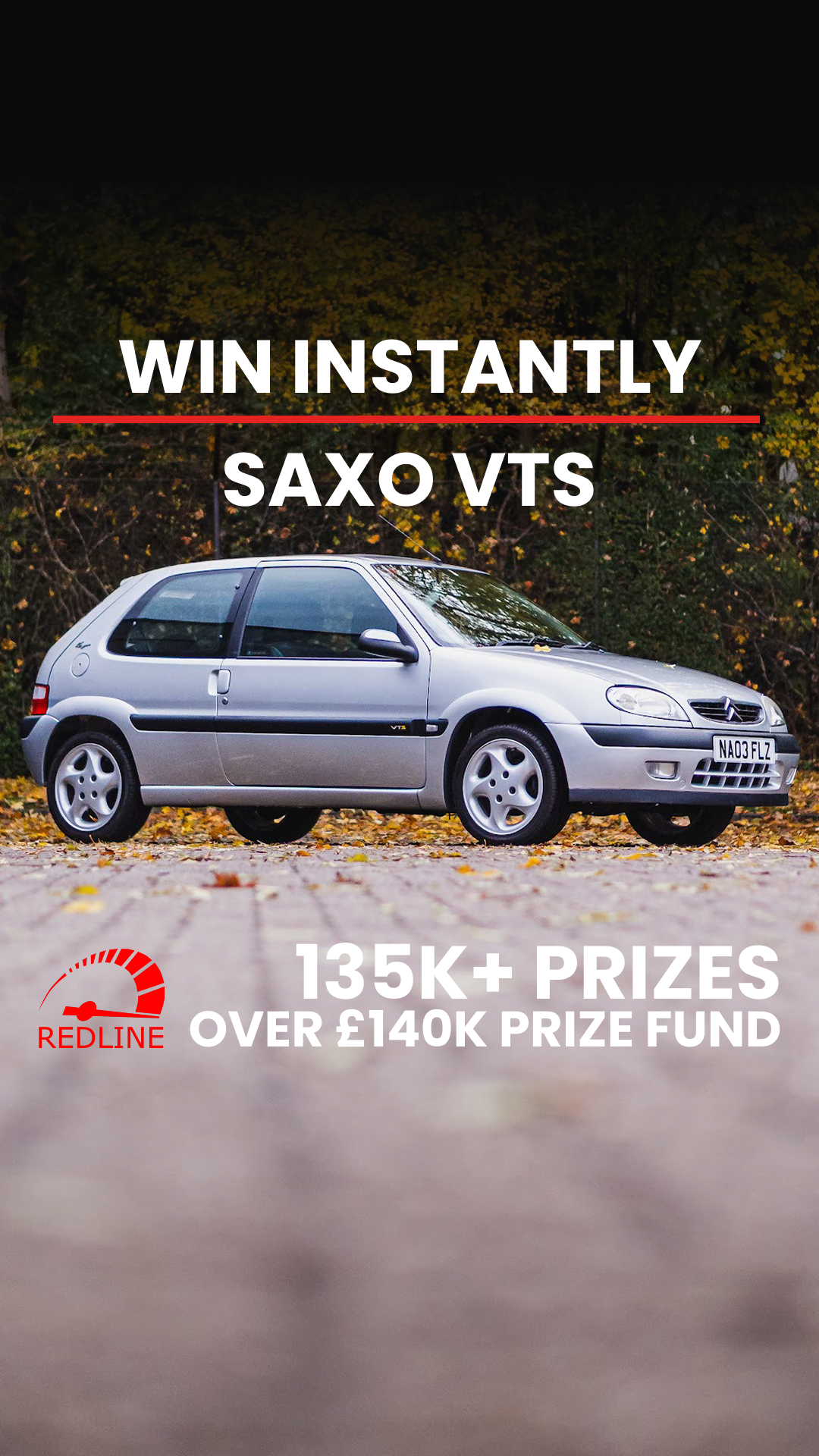 Redline Competitions Facebook ad