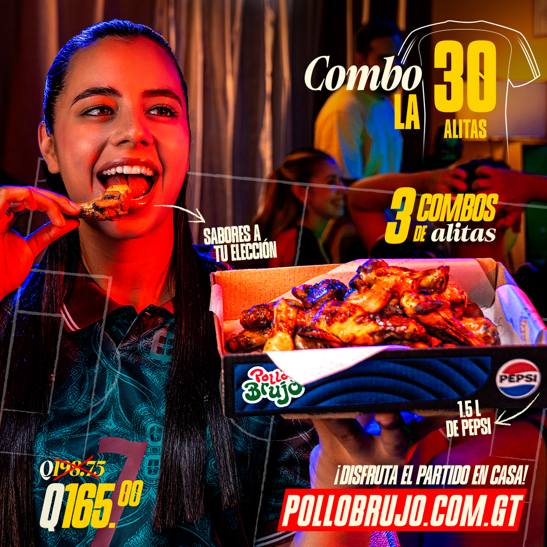 Pollo Brujo Guatemala Facebook ad
