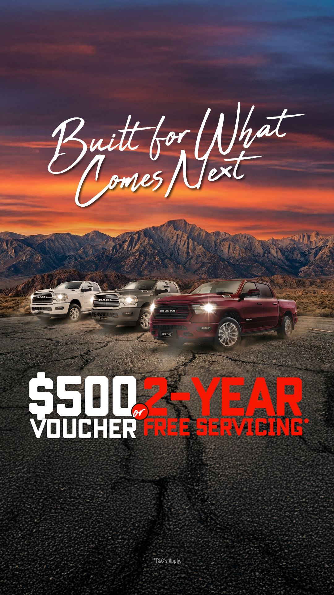 Gold Coast RAM Facebook ad