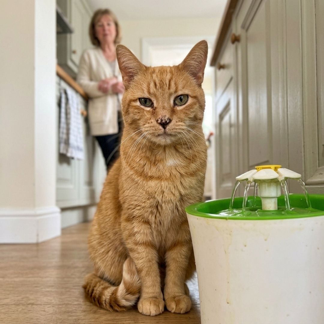 PetHaven Cat Care Facebook ad: Don't buy a cat water fountain!