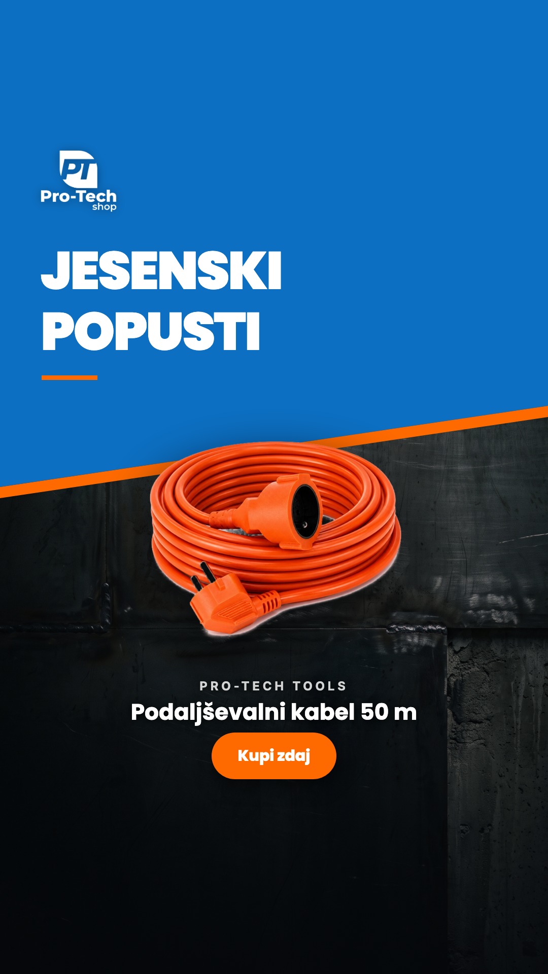 Pro-Tech shop.si Facebook ad