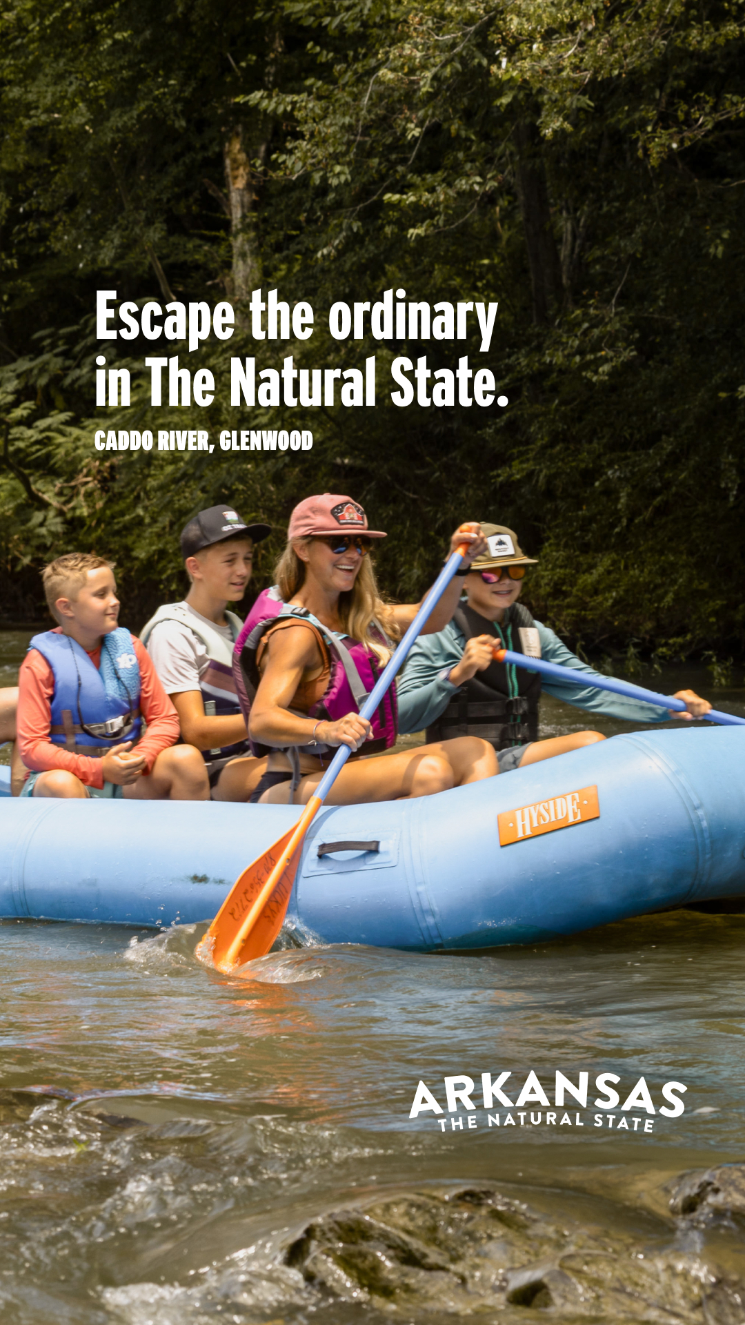 Arkansas - The Natural State Facebook ad from May 9, 2026