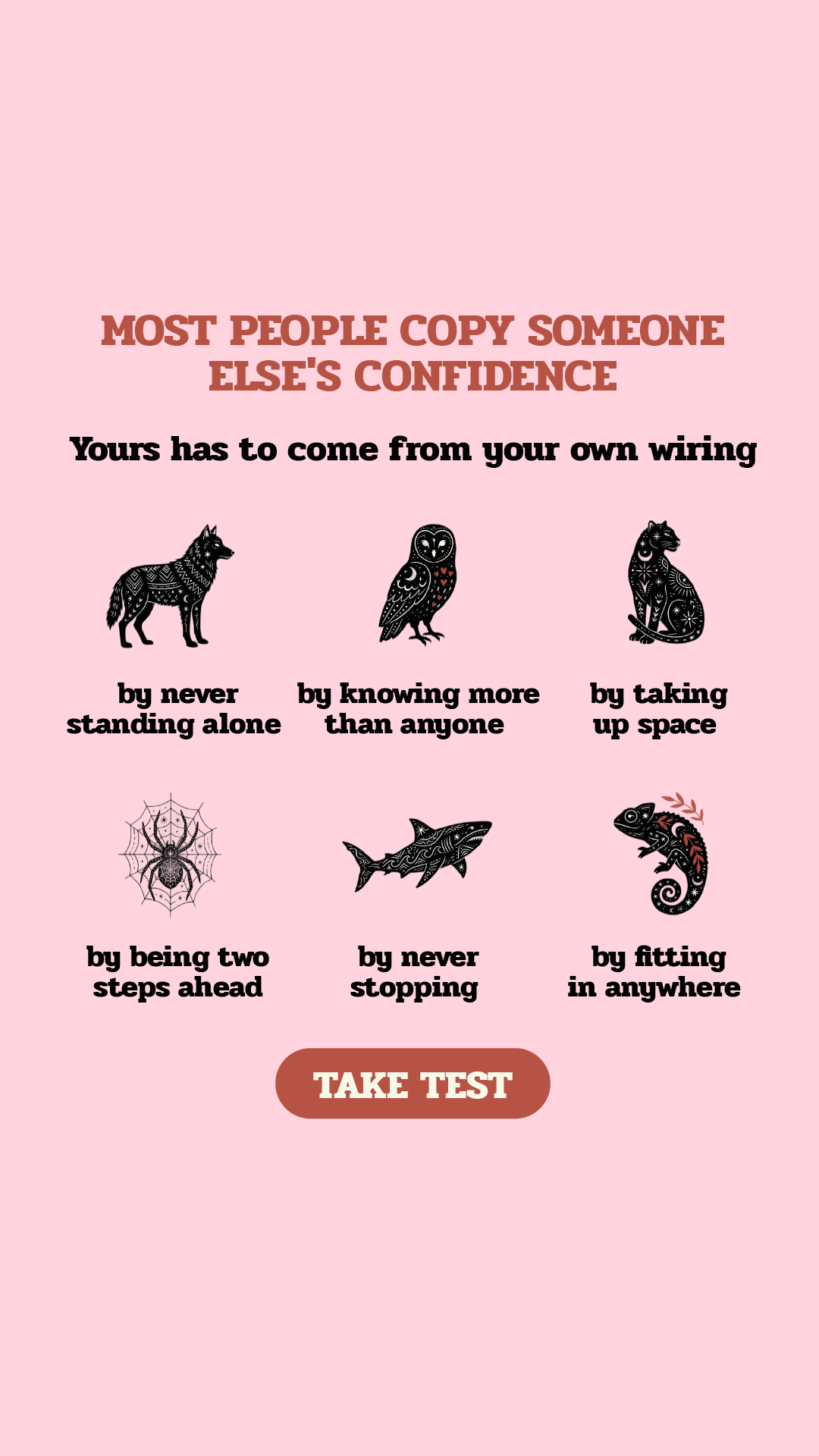 Personality Type Facebook ad