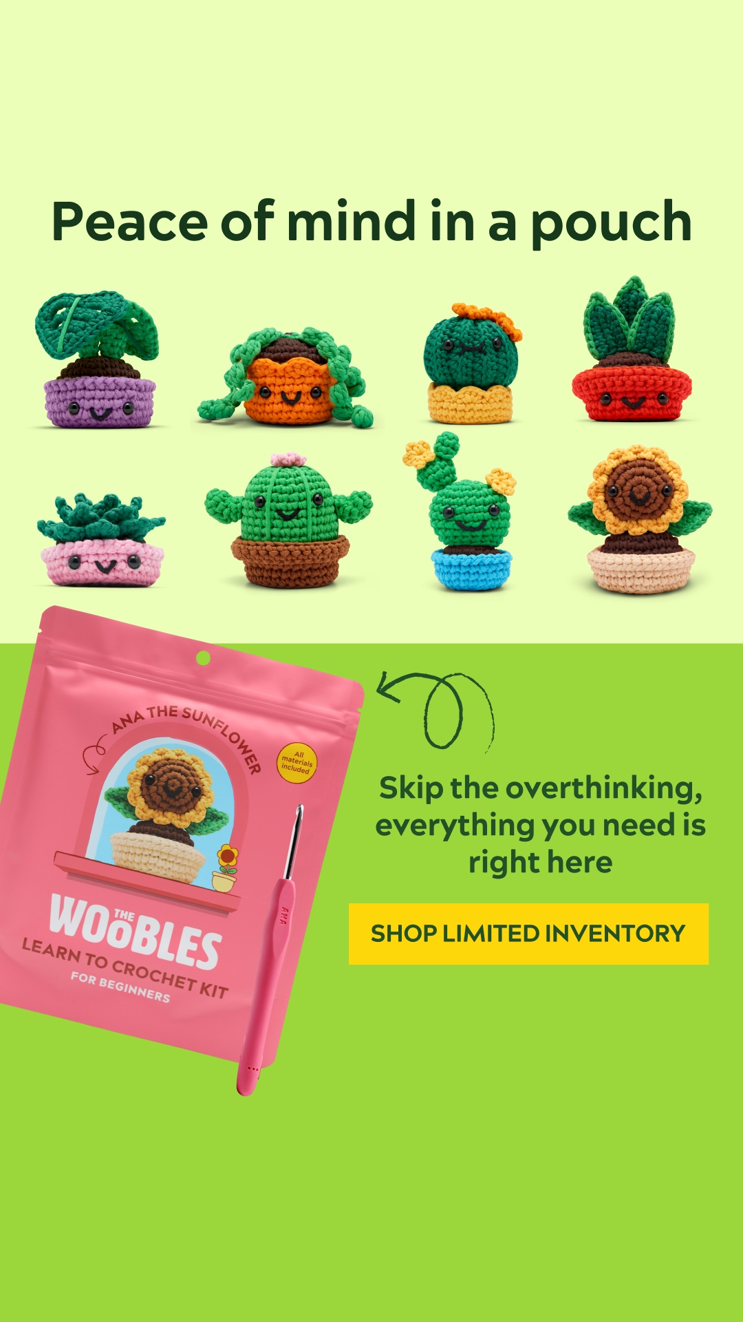 The Woobles Facebook ad