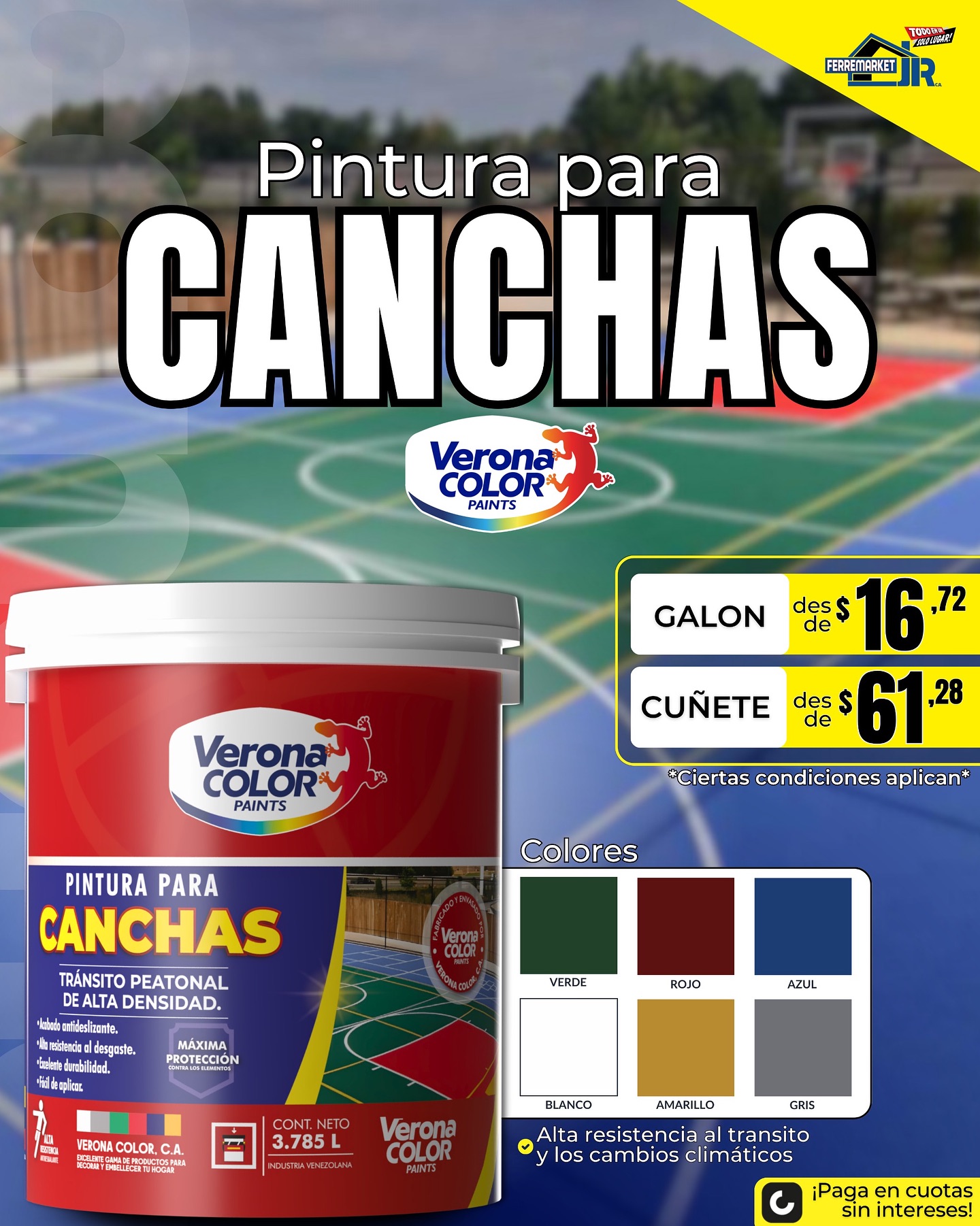 Ferremarketjr Facebook ad: Nueva pintura, nueva energía
