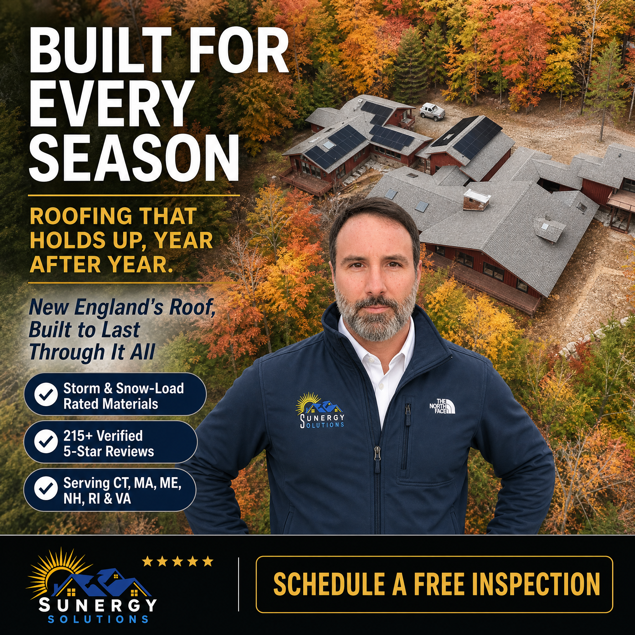 Sunergy Solutions Roofing Facebook ad