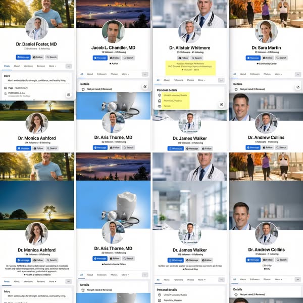 Dr. Walter Peters Facebook ad