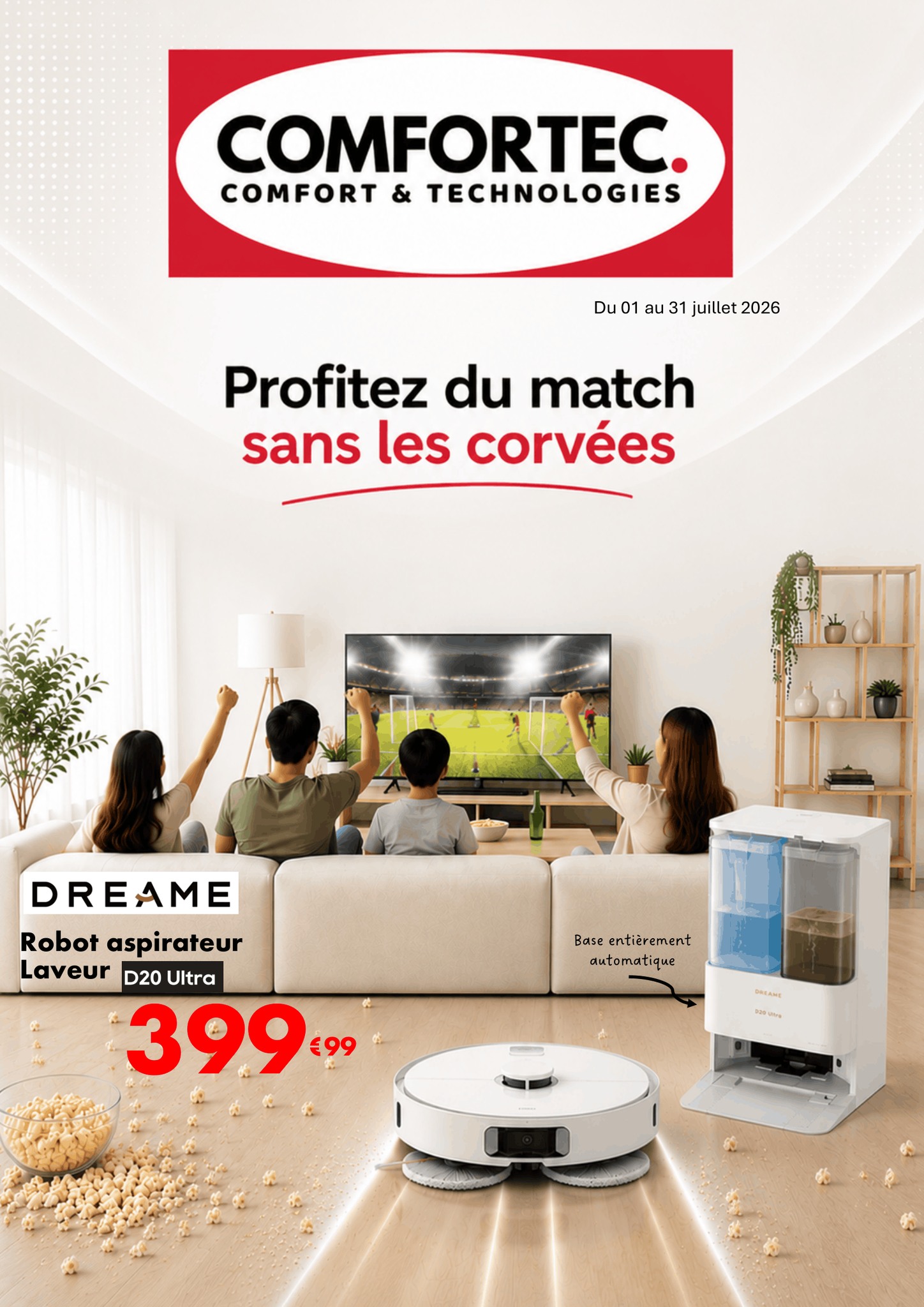 Comfortec Facebook ad: Le nouveau prospectus Comfortec est arrivé!