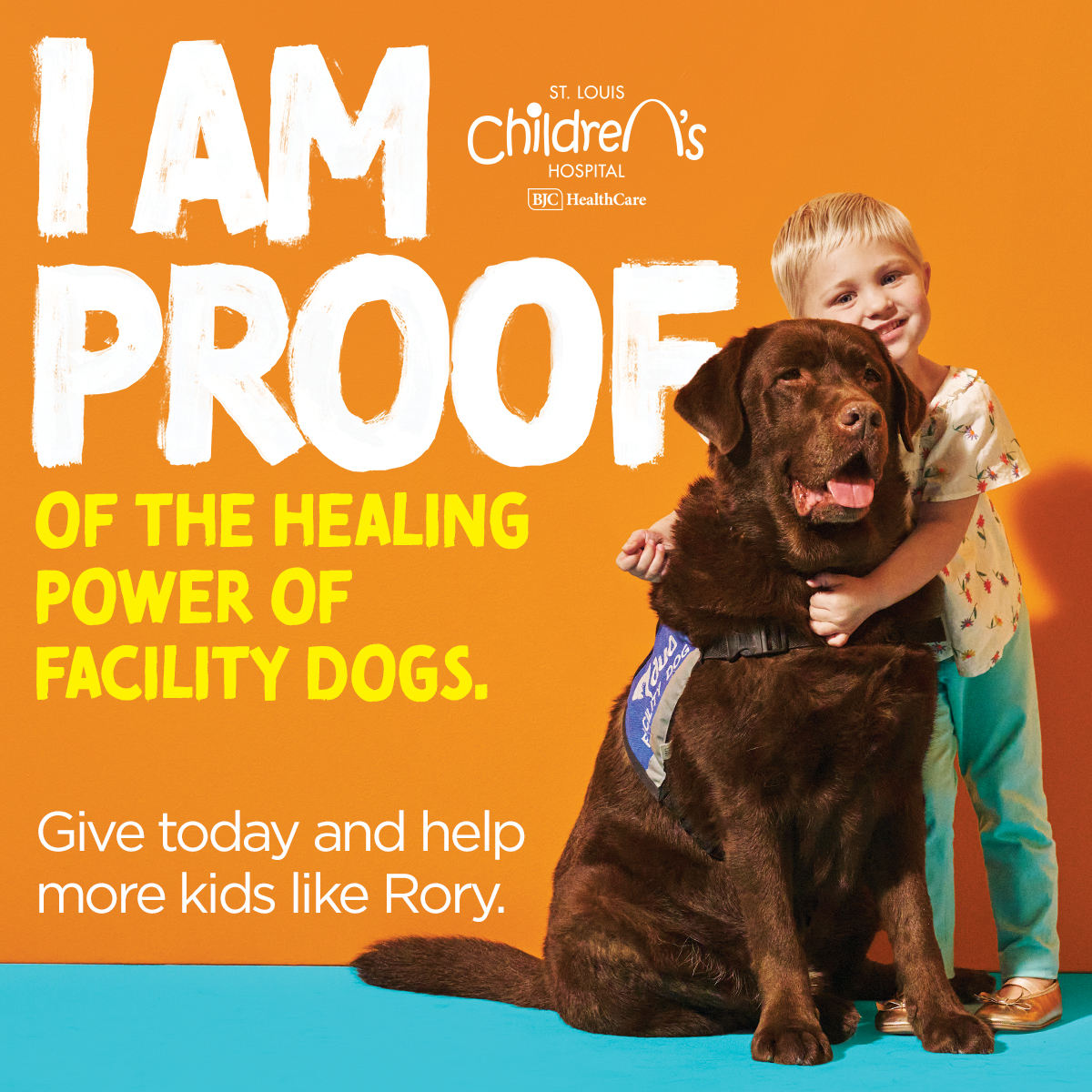 St. Louis Children's Hospital Facebook ad from May 1, 2026