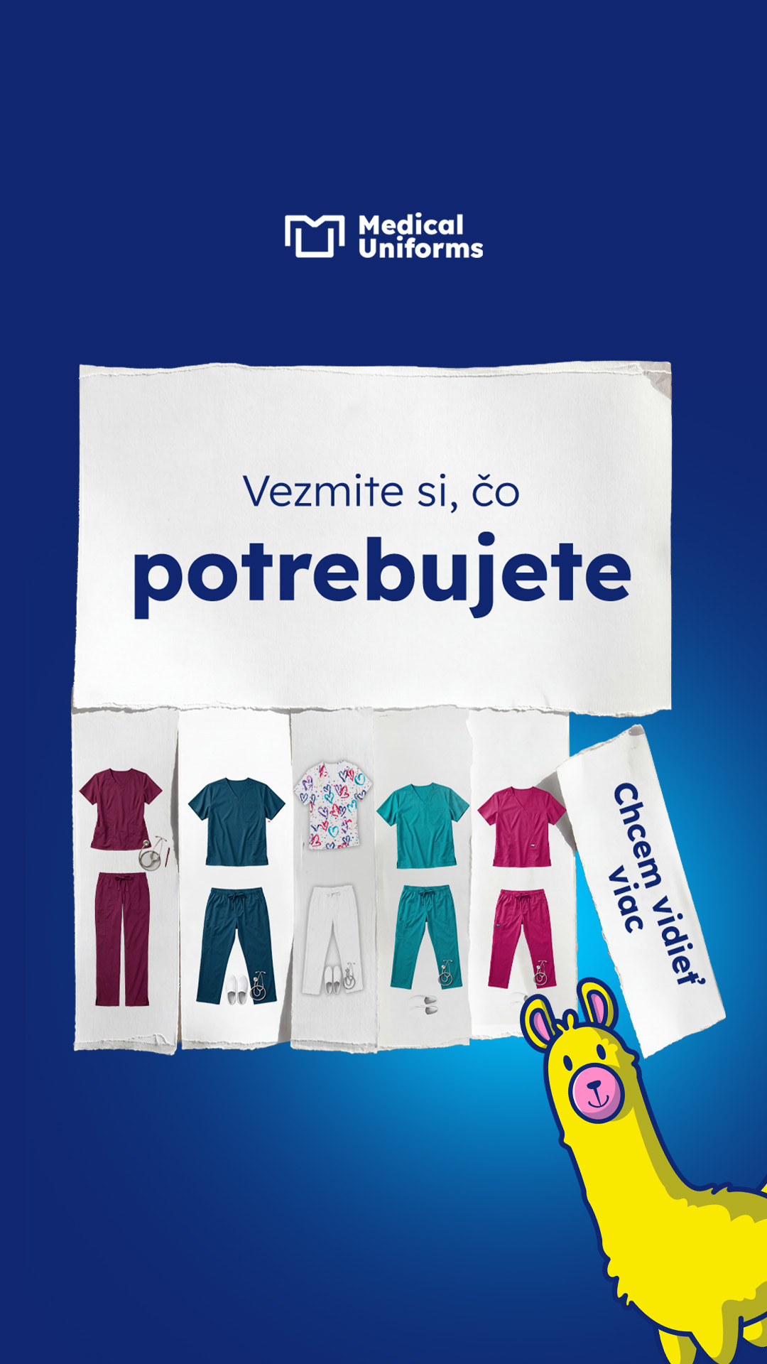 MEDICAL-UNIFORMS.sk Facebook ad
