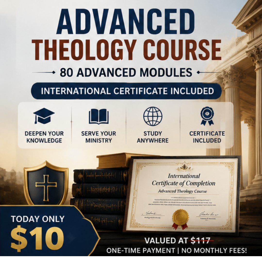 Marina Dolores Facebook ad: Theology Course