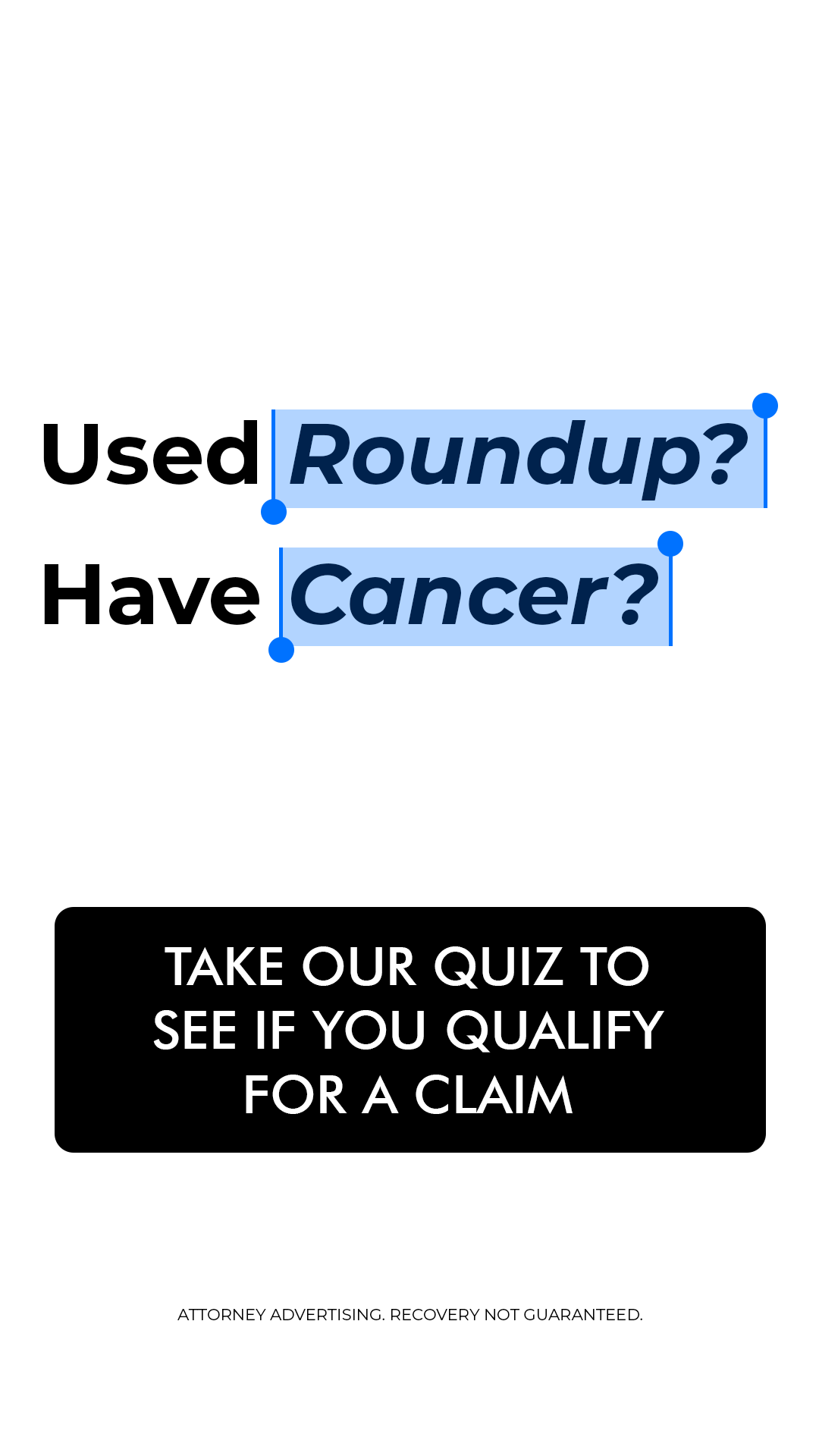 Roundup Cancer Lawsuit Claims Facebook ad