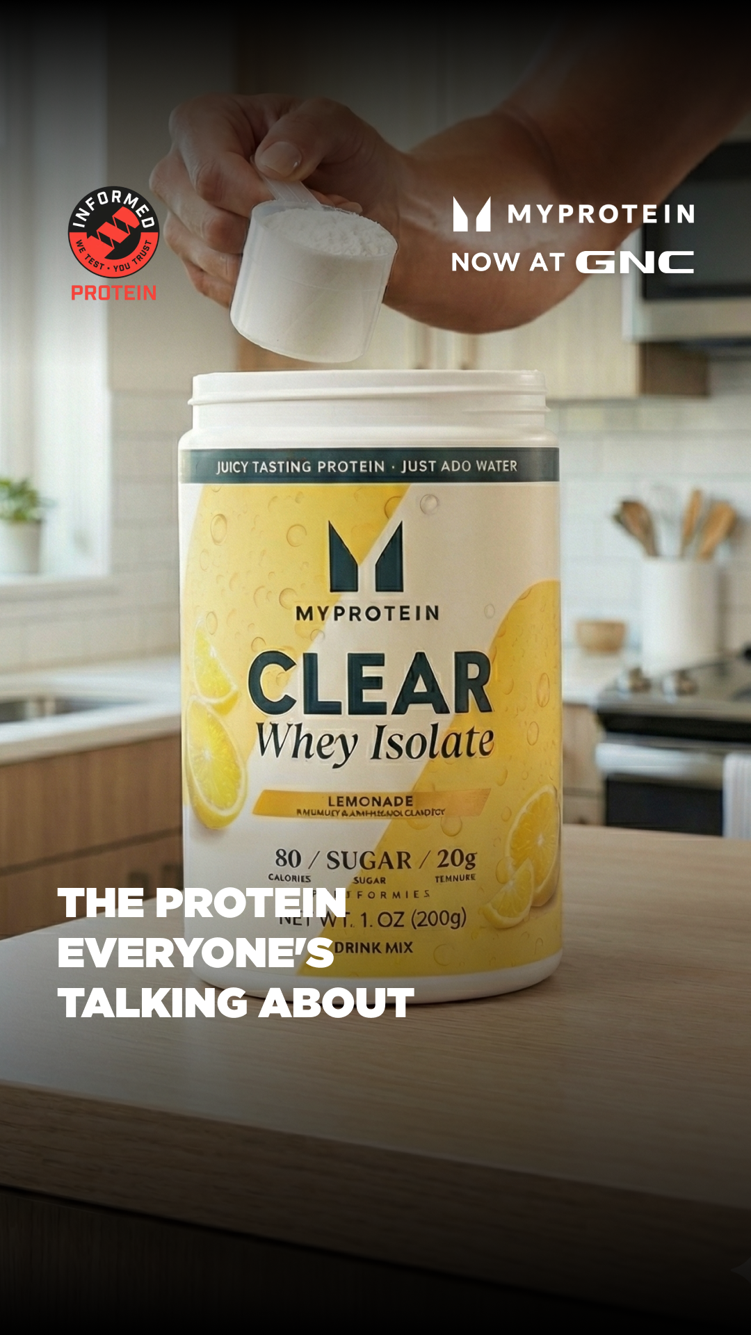 Myprotein Facebook ad