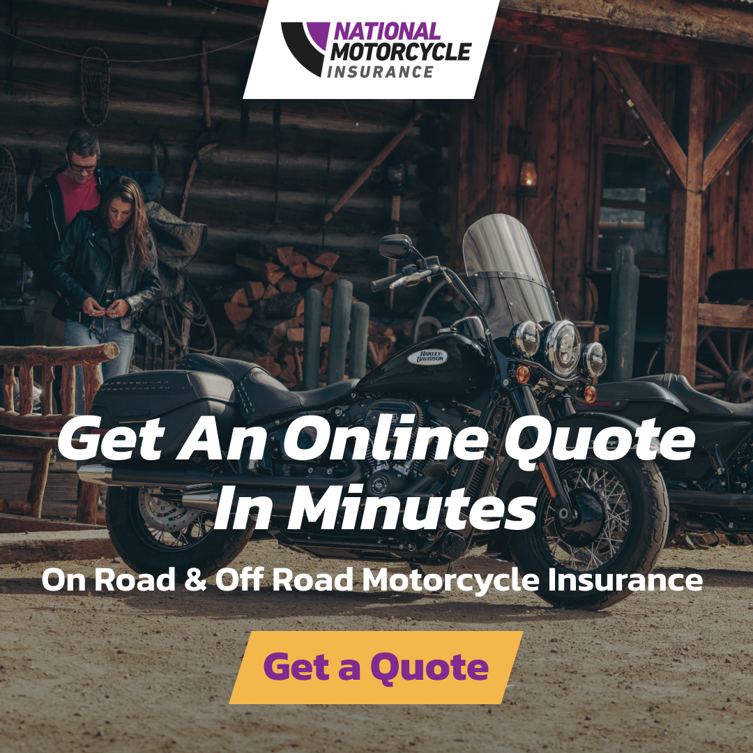 National Motorcycle Insurance Facebook ad