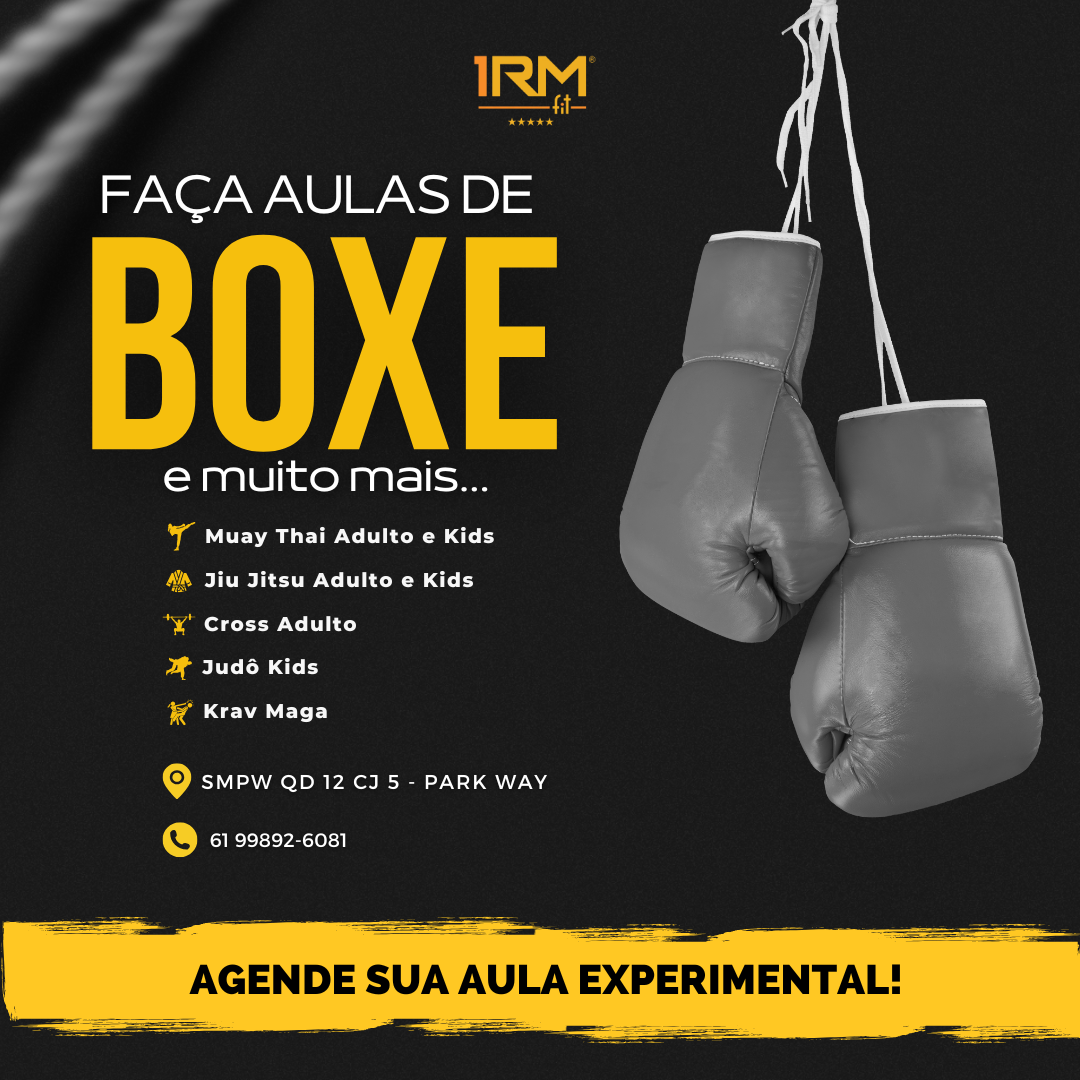 1RM FIT Academia Facebook ad