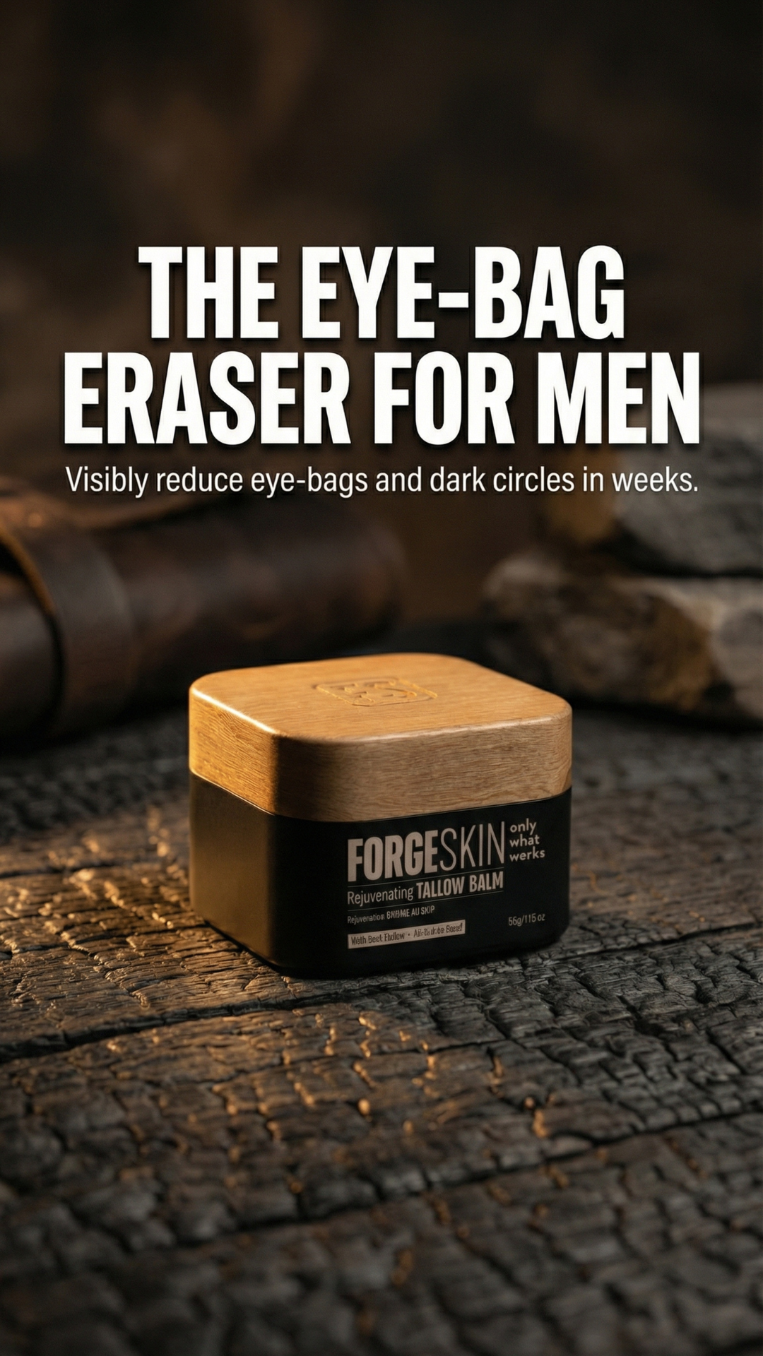 Real Men Real Stories Facebook ad: Get results or Your Money Back!