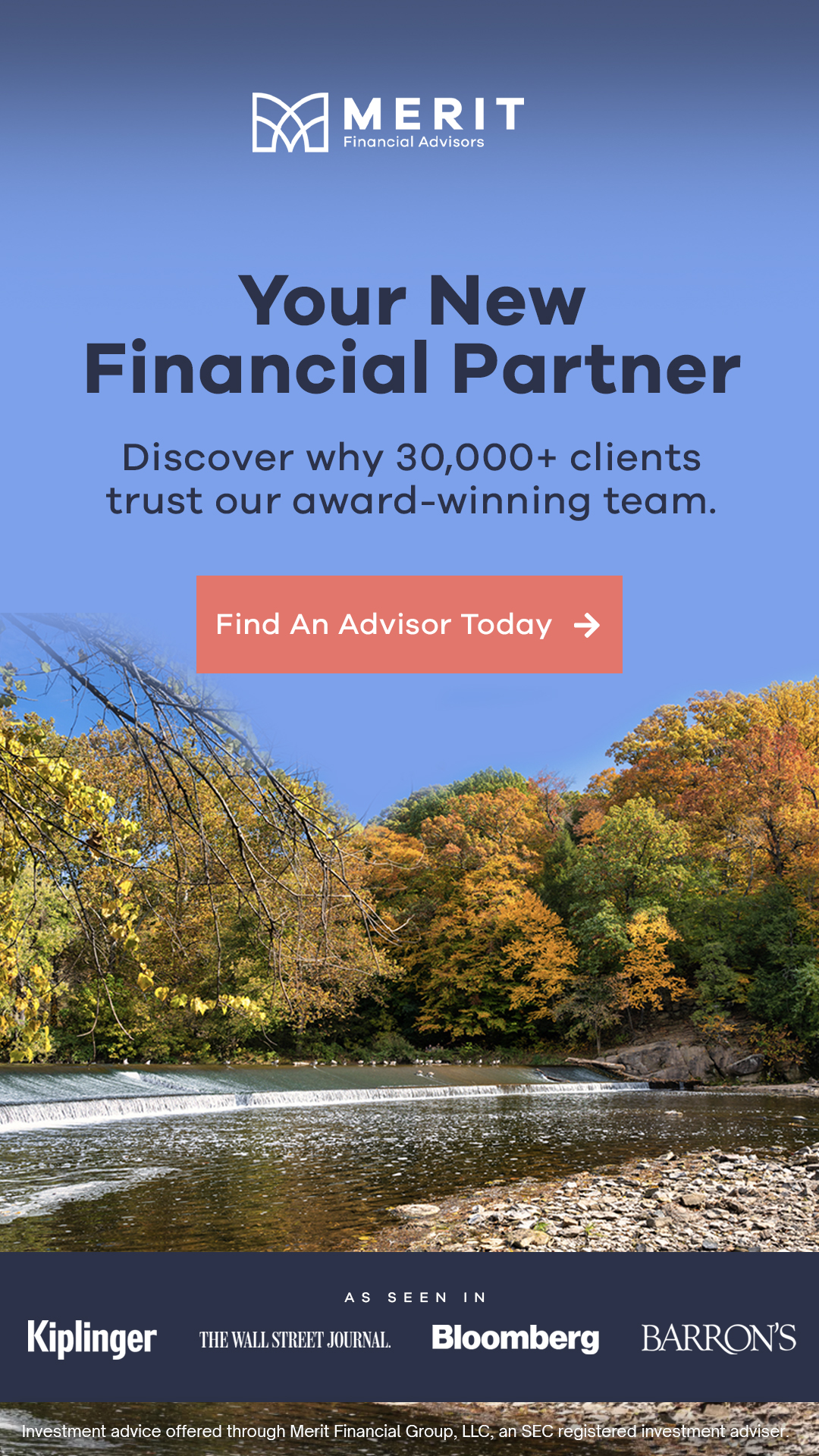 Merit Financial Advisors Facebook ad