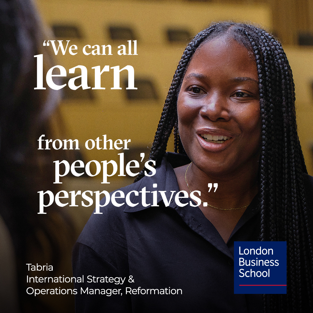 London Business School Facebook ad