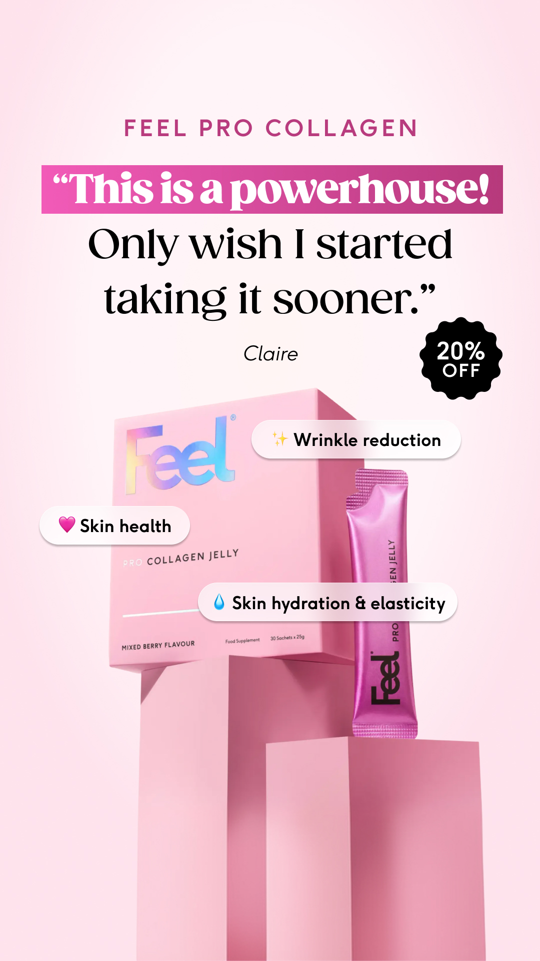 Feel Facebook ad