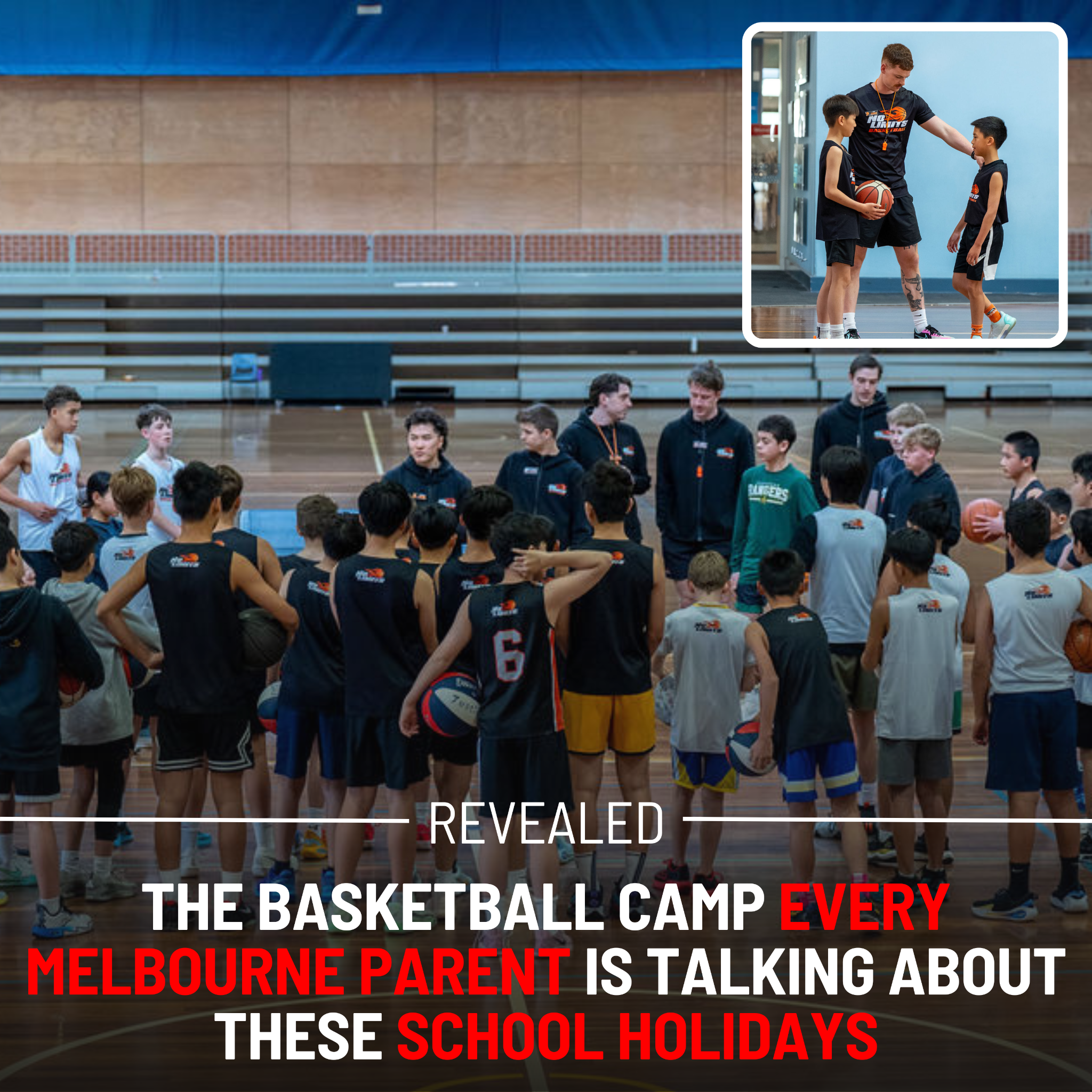 No Limits Basketball Facebook ad