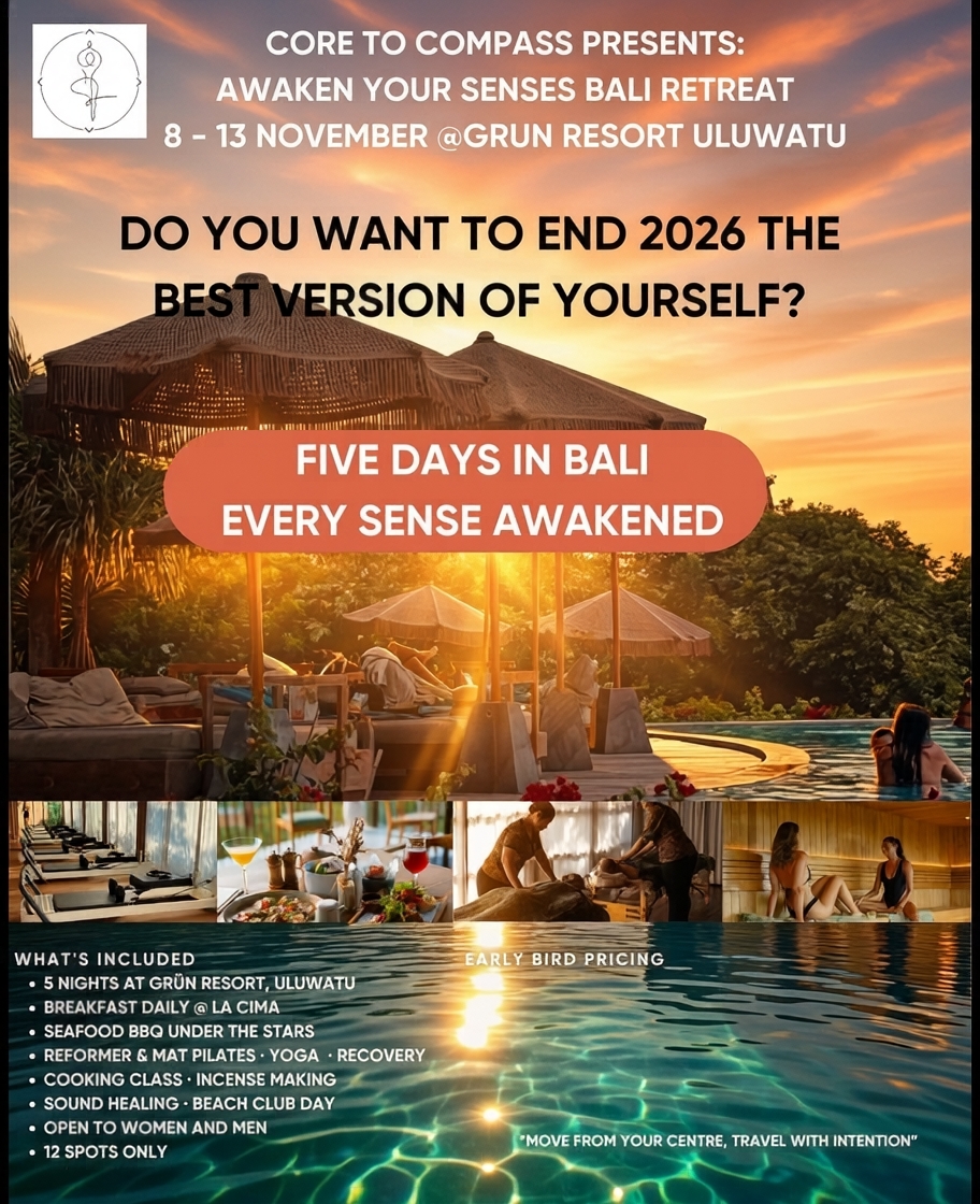 Coretocompass Facebook ad: Bali is our backyard.