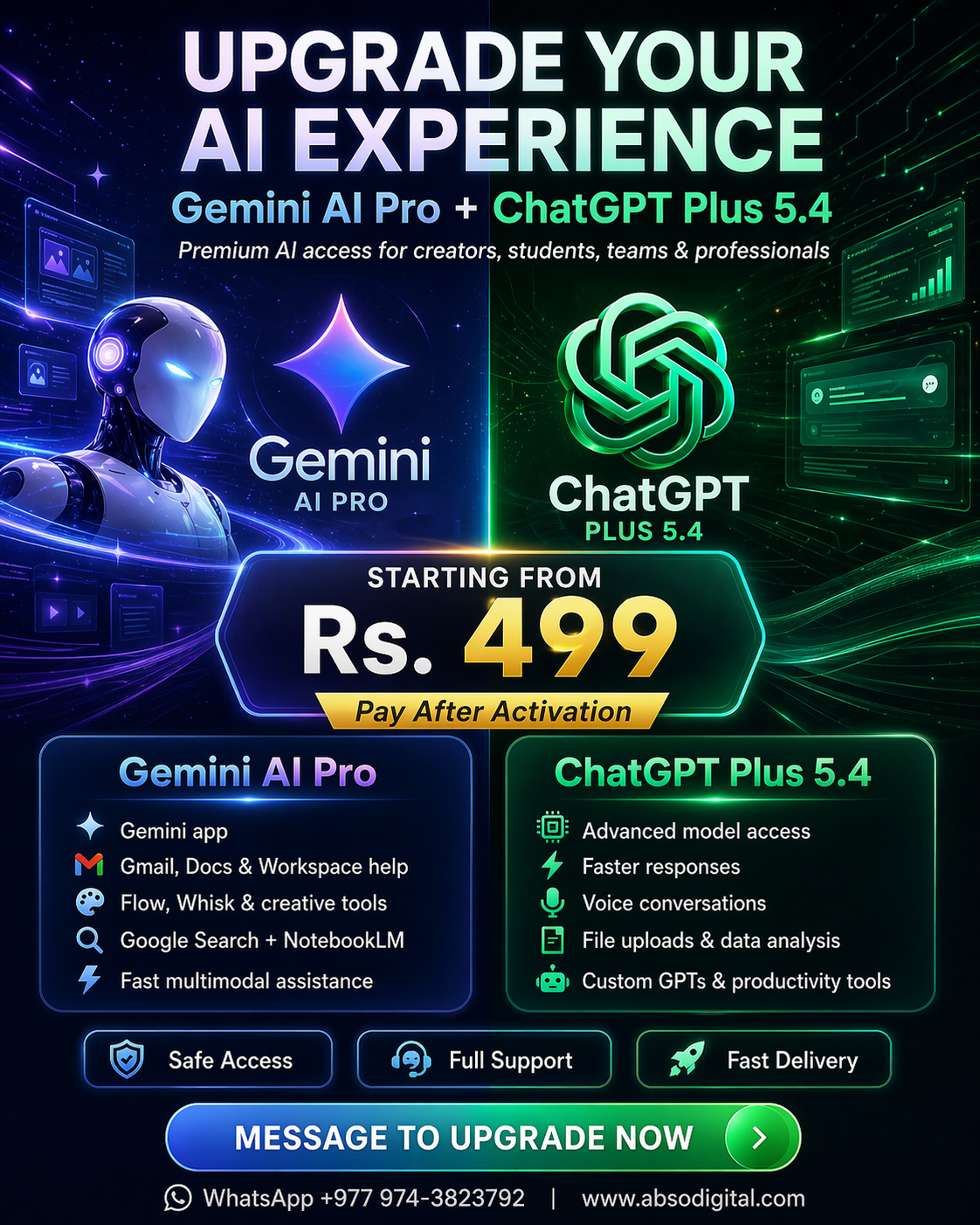 ABSO · Digital Facebook ad from Apr 22, 2026