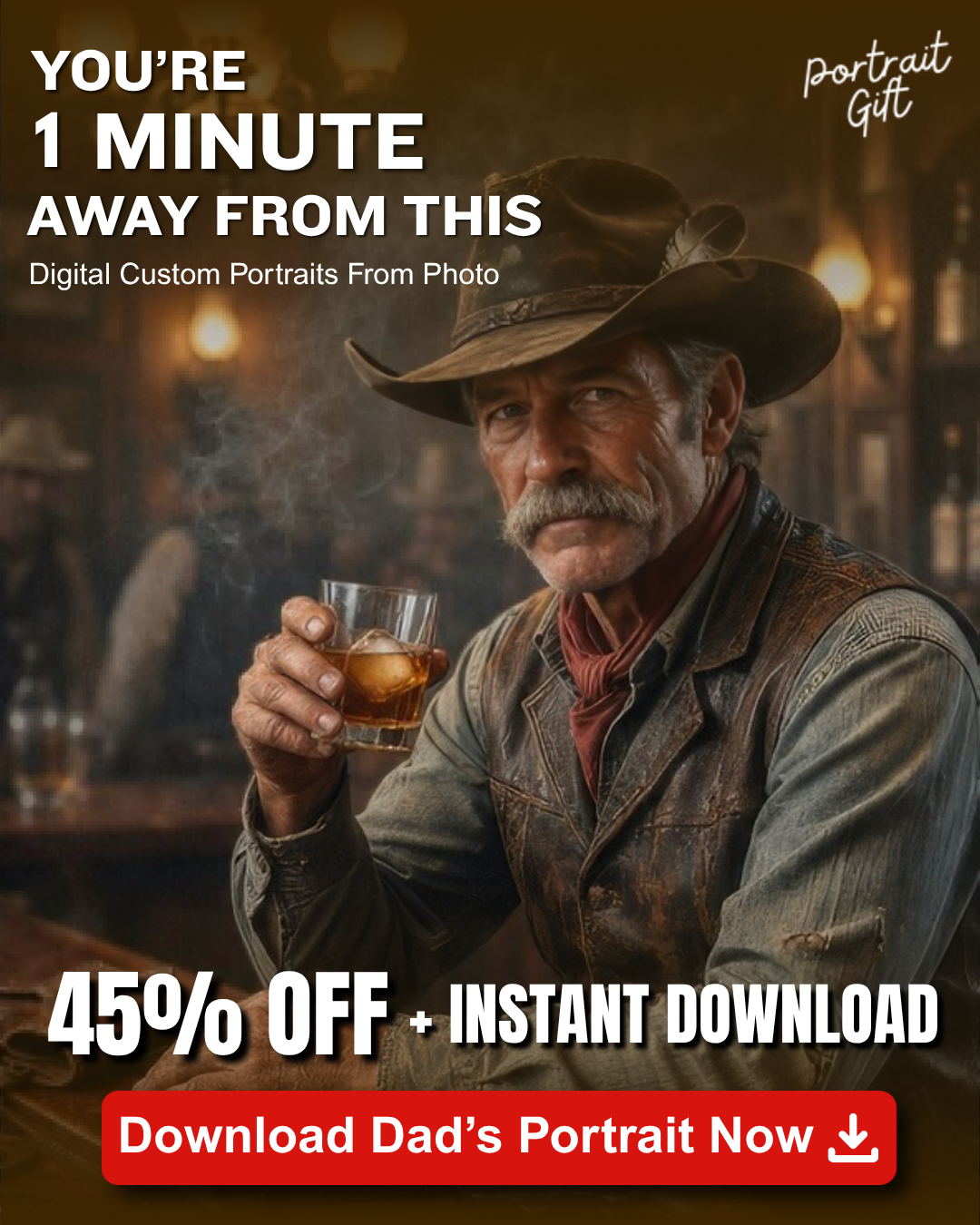 PortraitGift.Com Facebook ad