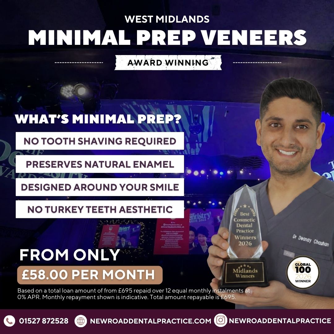 New Road Dental Practice Facebook ad: Award-Winning Smile Design