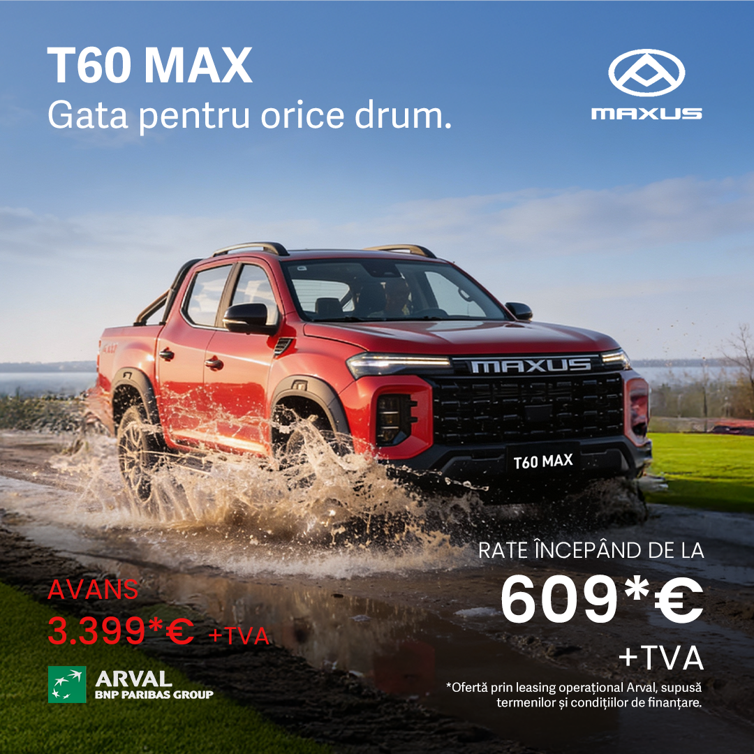 MAXUS Motors Romania Facebook ad: Prima pagina | Maxus Romania