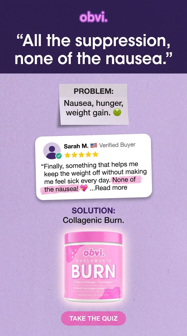 Obvi Health Facebook ad