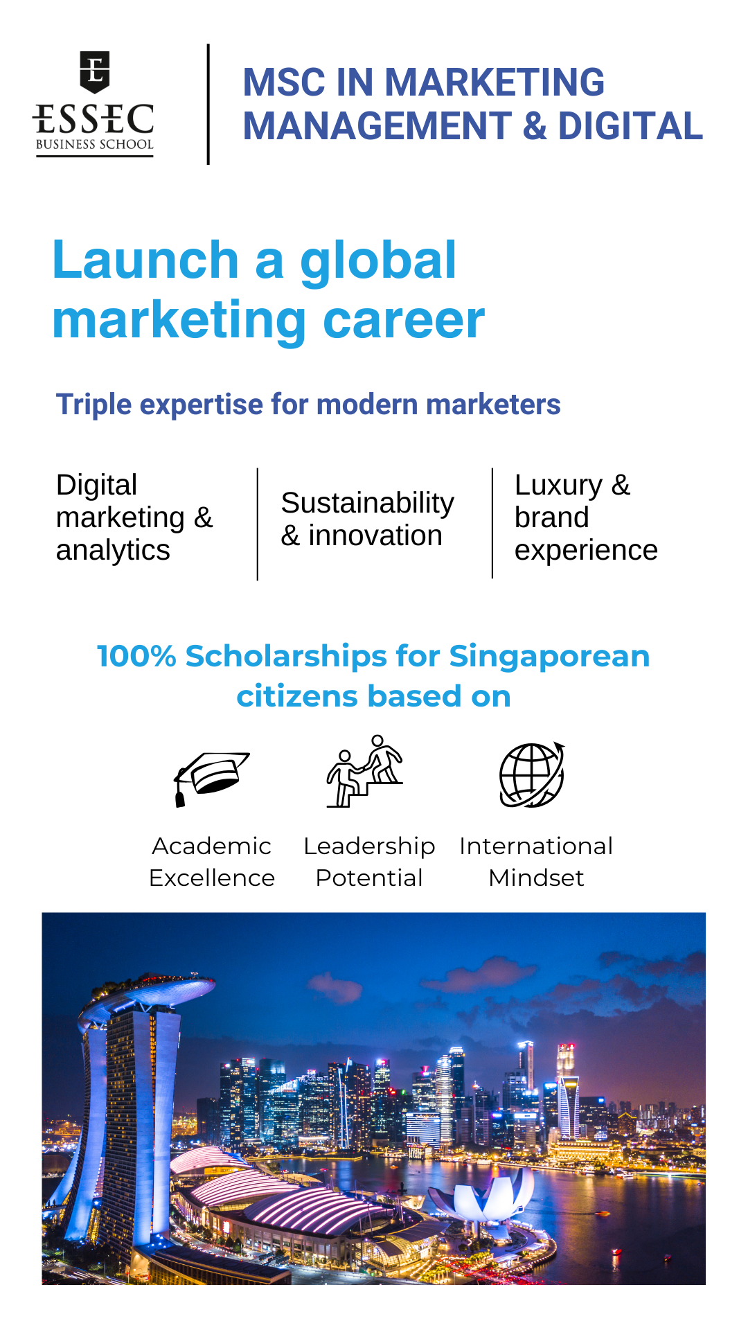 ESSEC Asia-Pacific Facebook ad from Mar 14, 2026