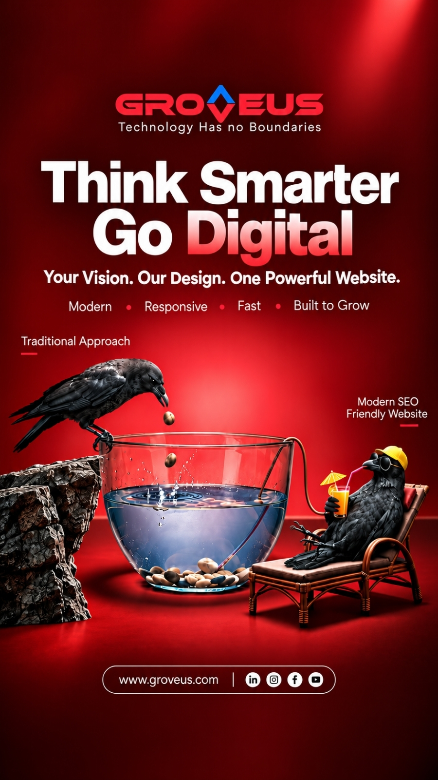 Groveus Informatics Pvt. Ltd. Facebook ad