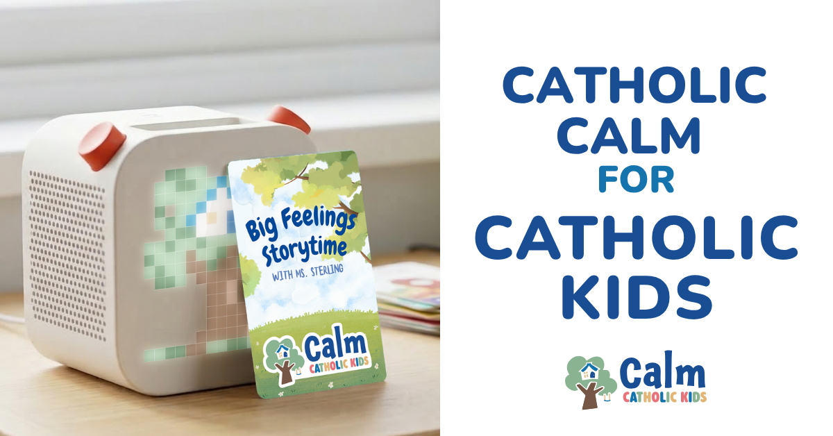Catholic Mom Calm Facebook ad