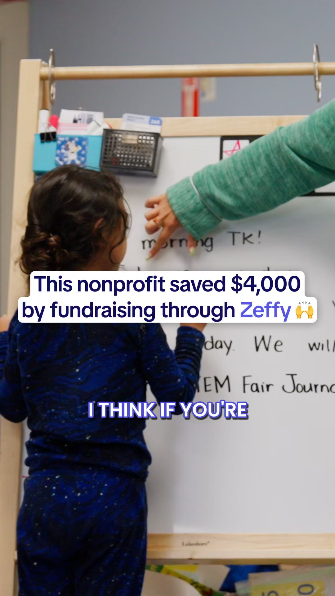 Zeffy Facebook ad: Zeffy: ZERO FEE fundraising