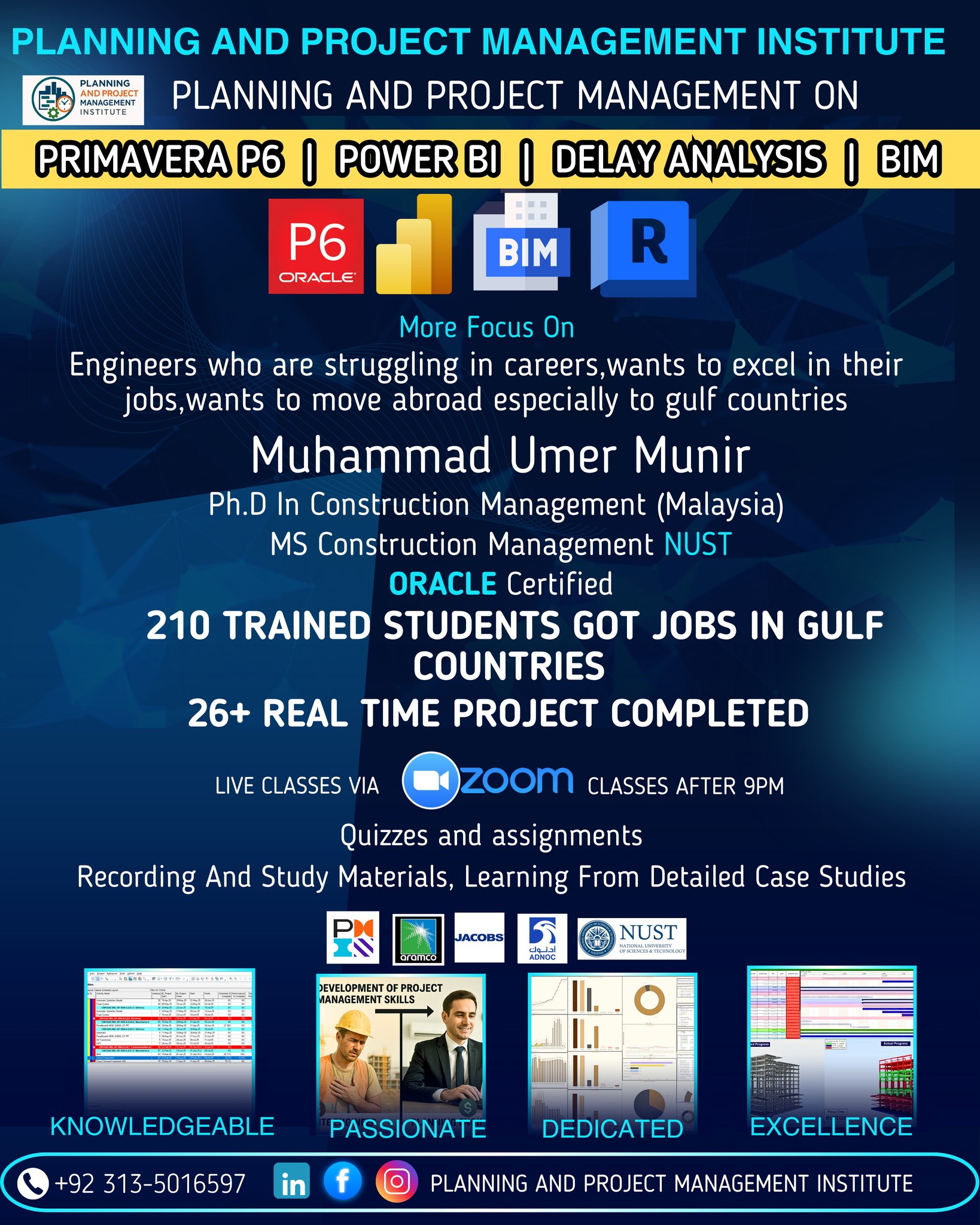 Planning and Project Management Institute Facebook ad