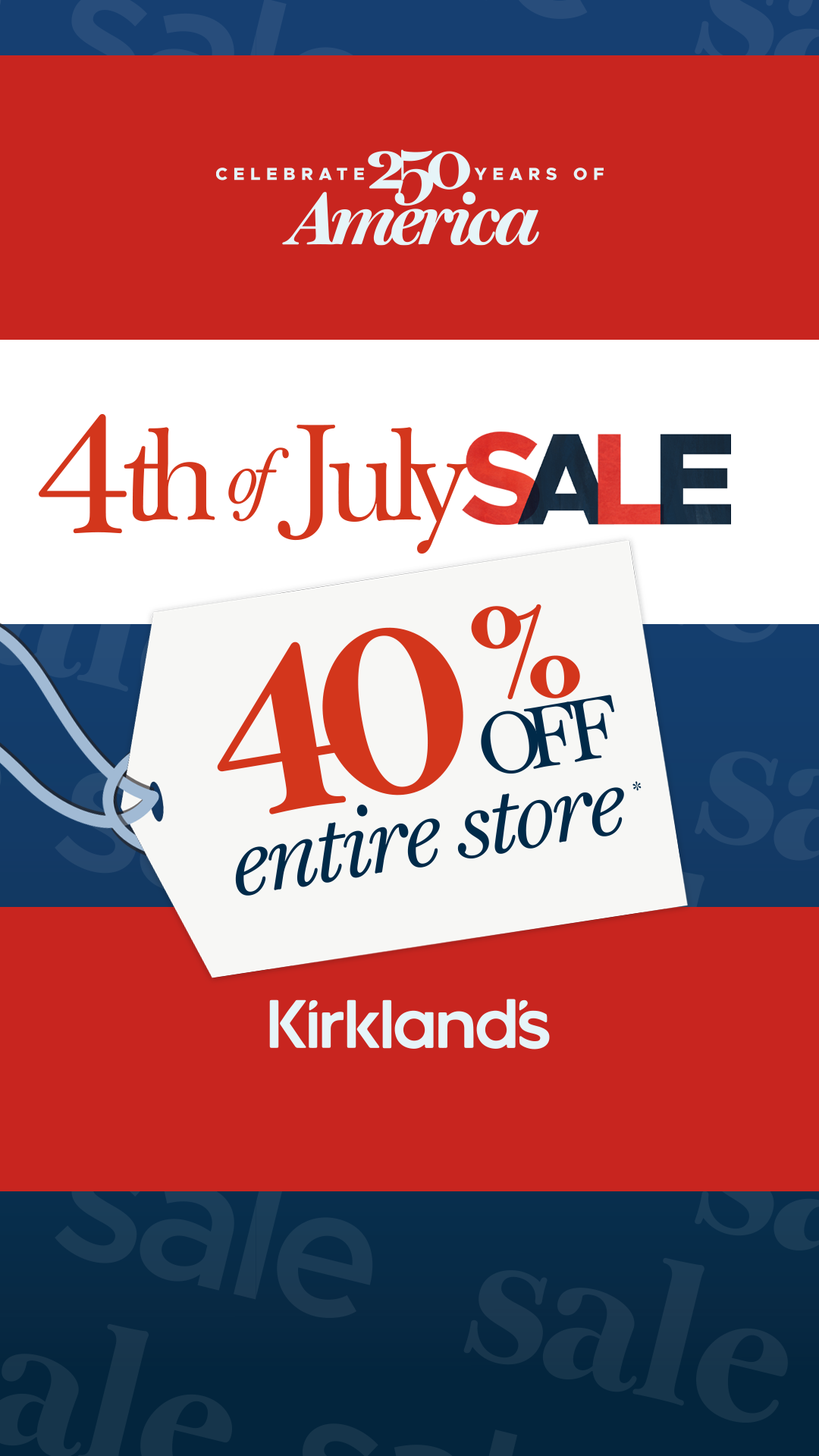 Kirkland's Home Facebook ad