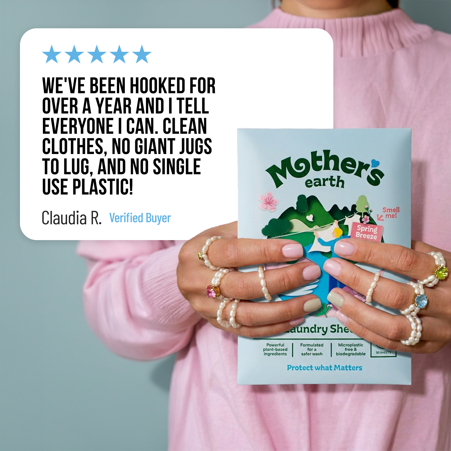Mothers Earth Facebook ad