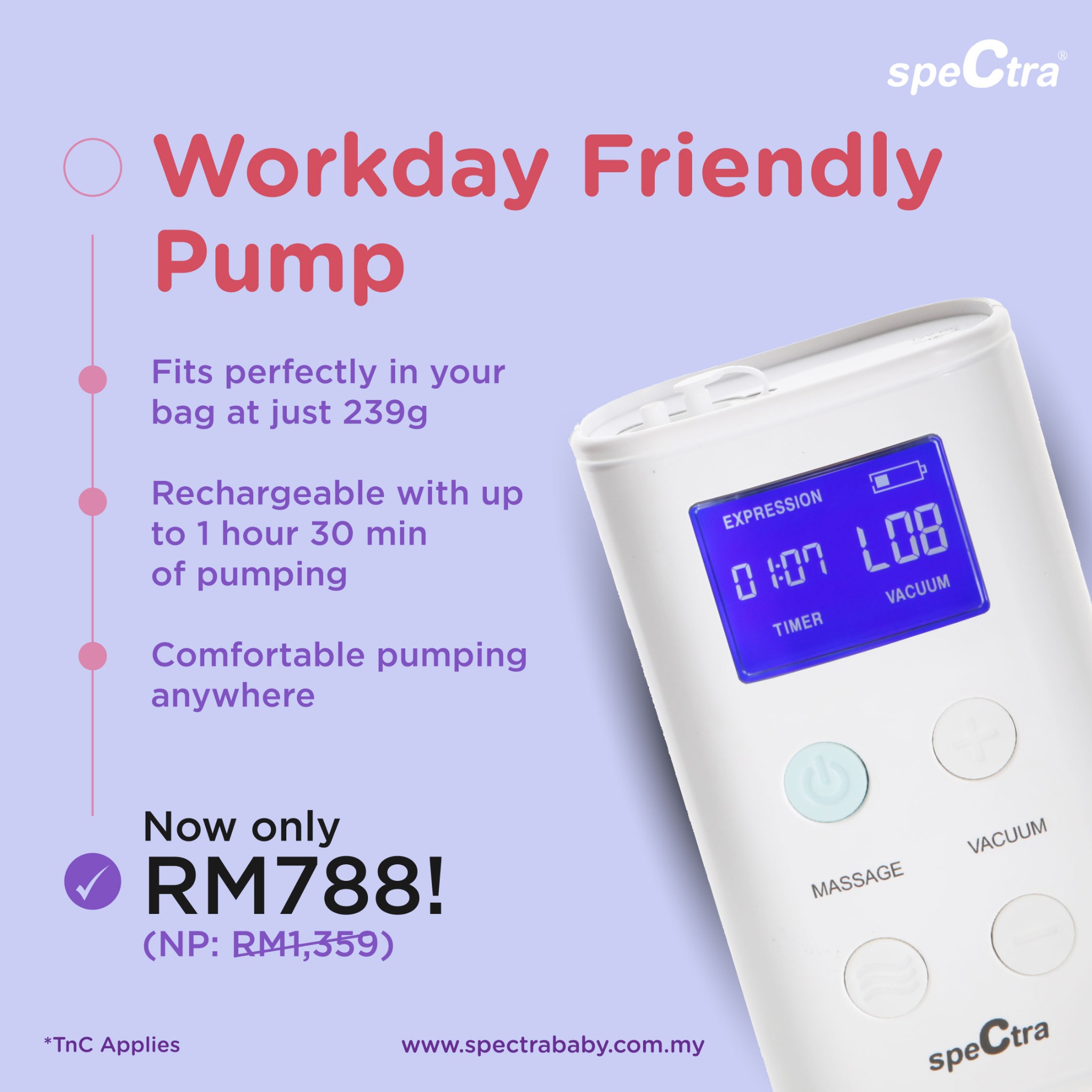 Spectra Baby Malaysia Facebook ad