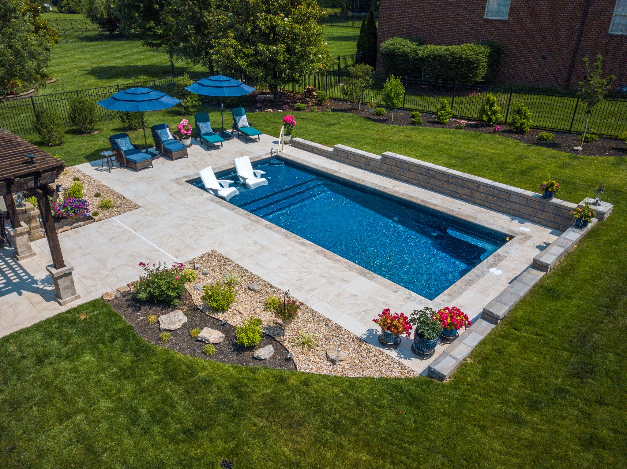 Parkside Pools Facebook ad: Your backyard is about to become everyone's favorite…