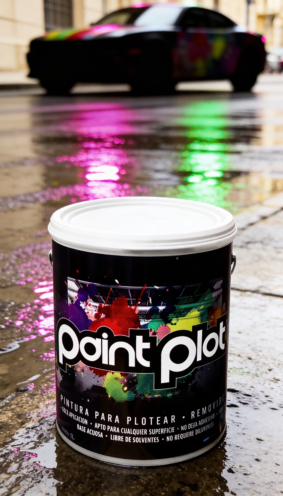 PaintPlott Facebook ad from Feb 20, 2026