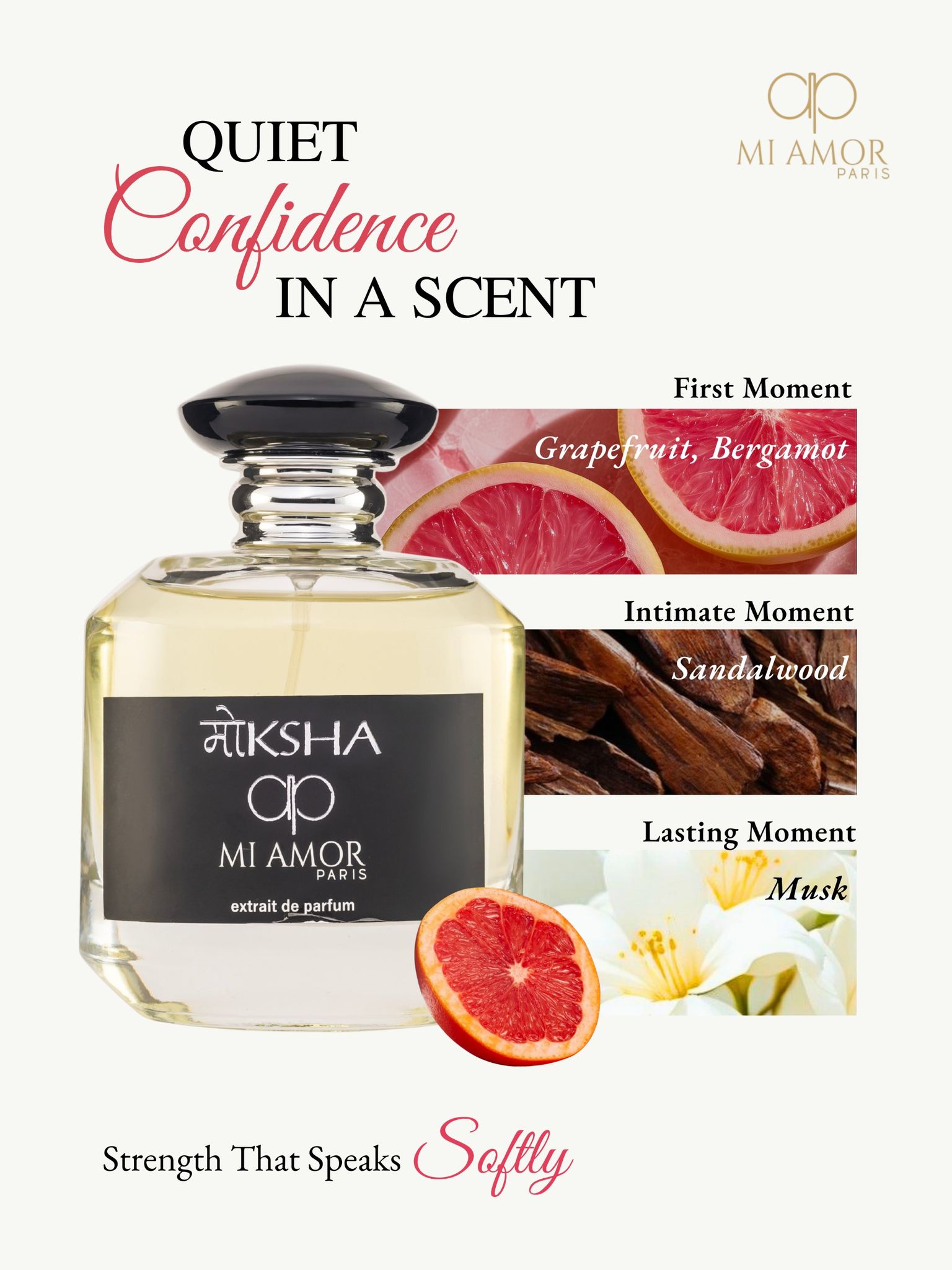 MI AMOR PARIS Facebook ad: Some fragrances try to be loud.