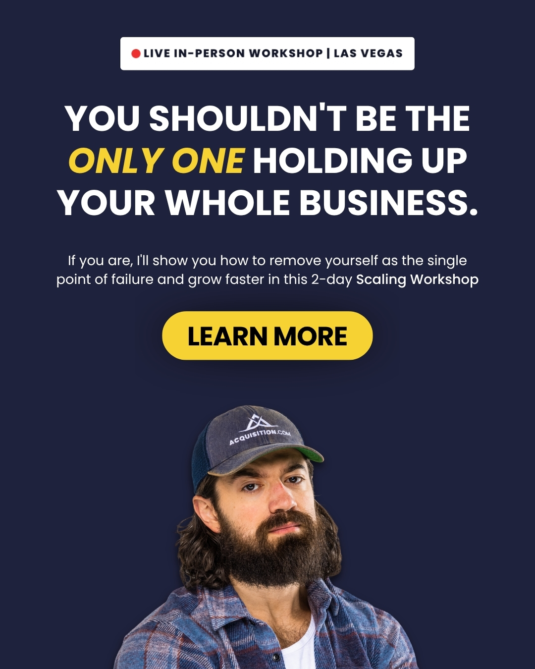 Alex Hormozi Facebook ad